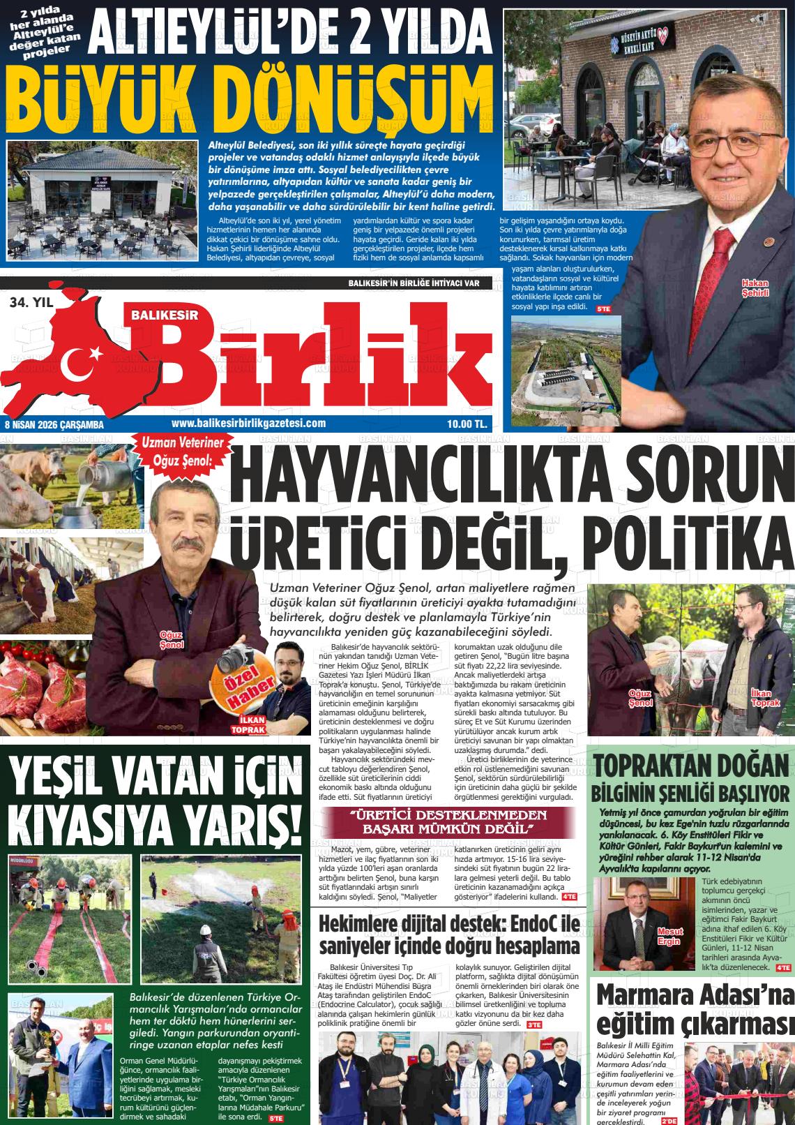 Balikesir Birlik 08.04.2026