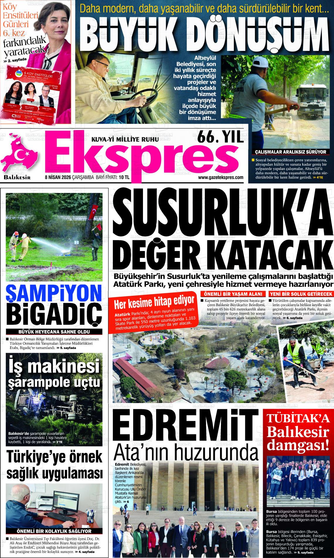 Balikesir Ekspres 08.04.2026