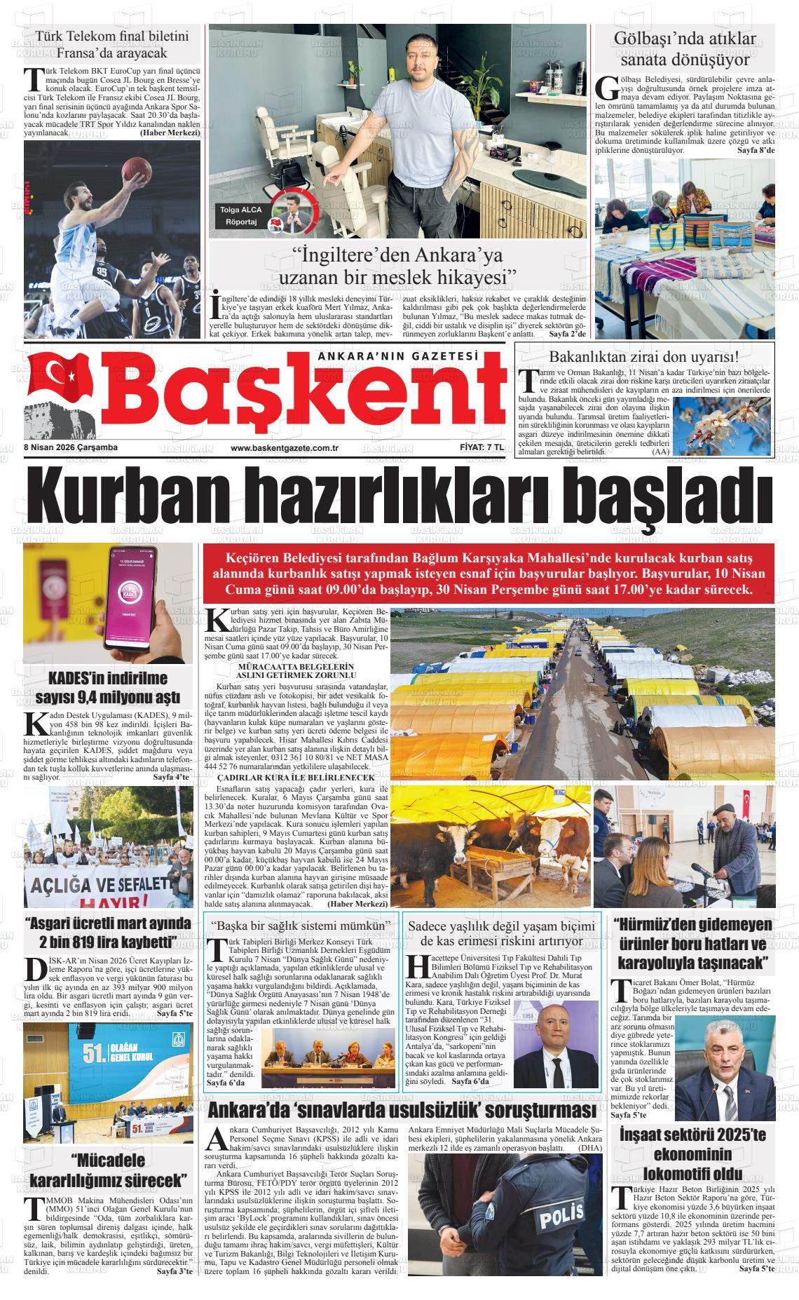 Ankara Baskent 08.04.2026