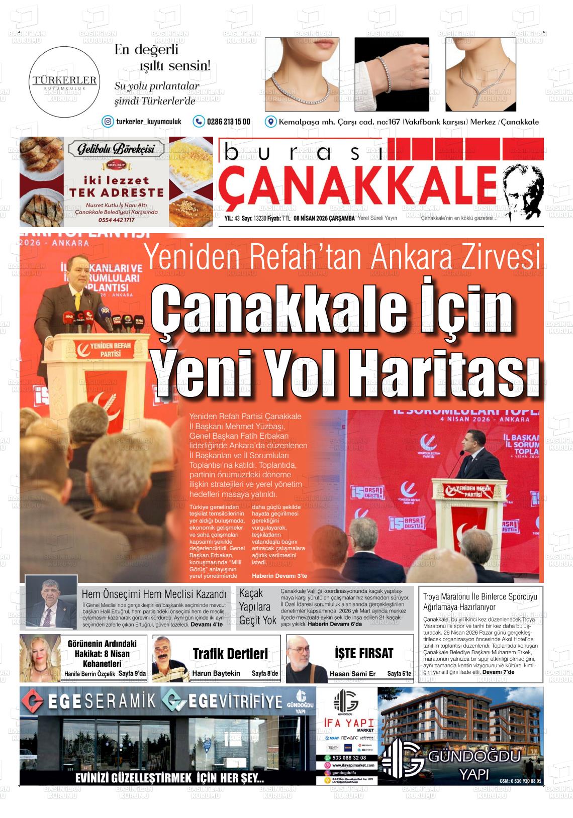 Canakkale Burasi 08.04.2026
