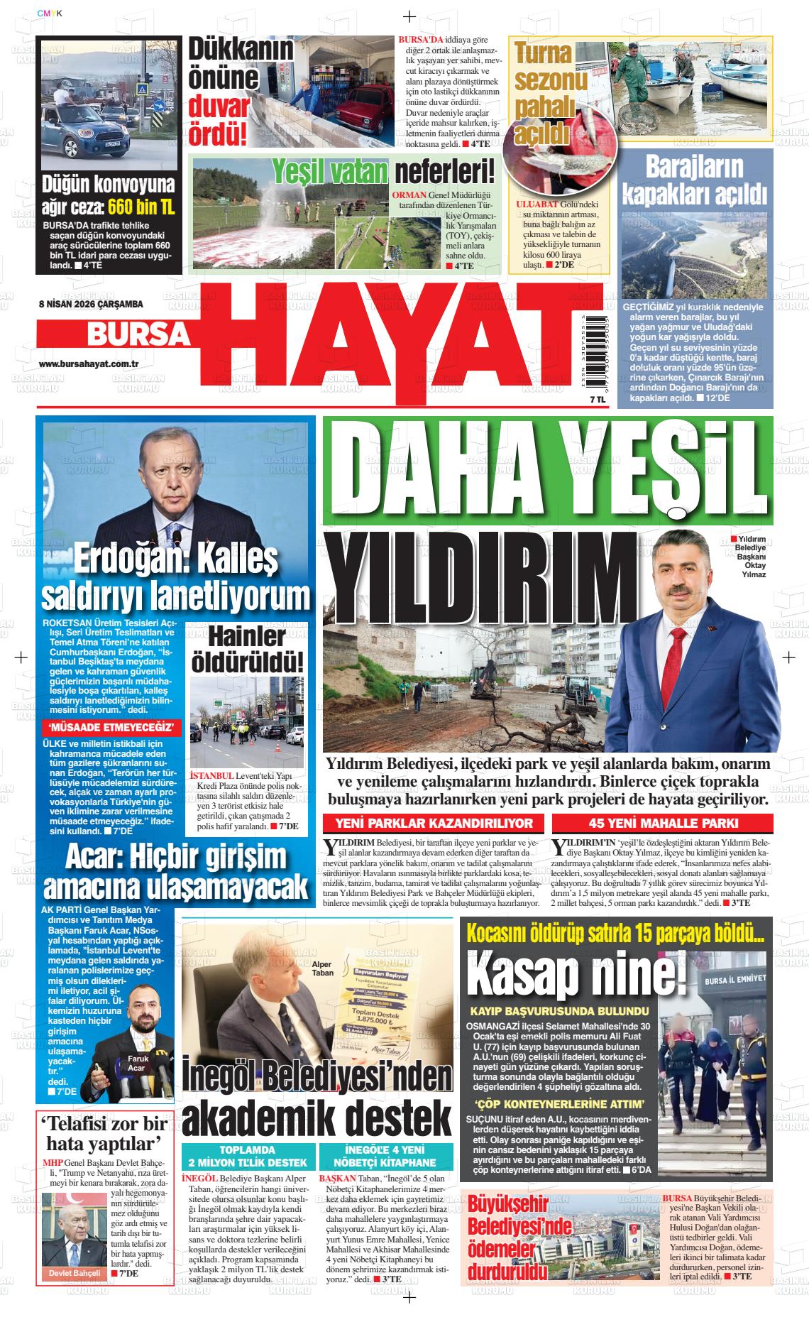 Bursa Hayat 08.04.2026