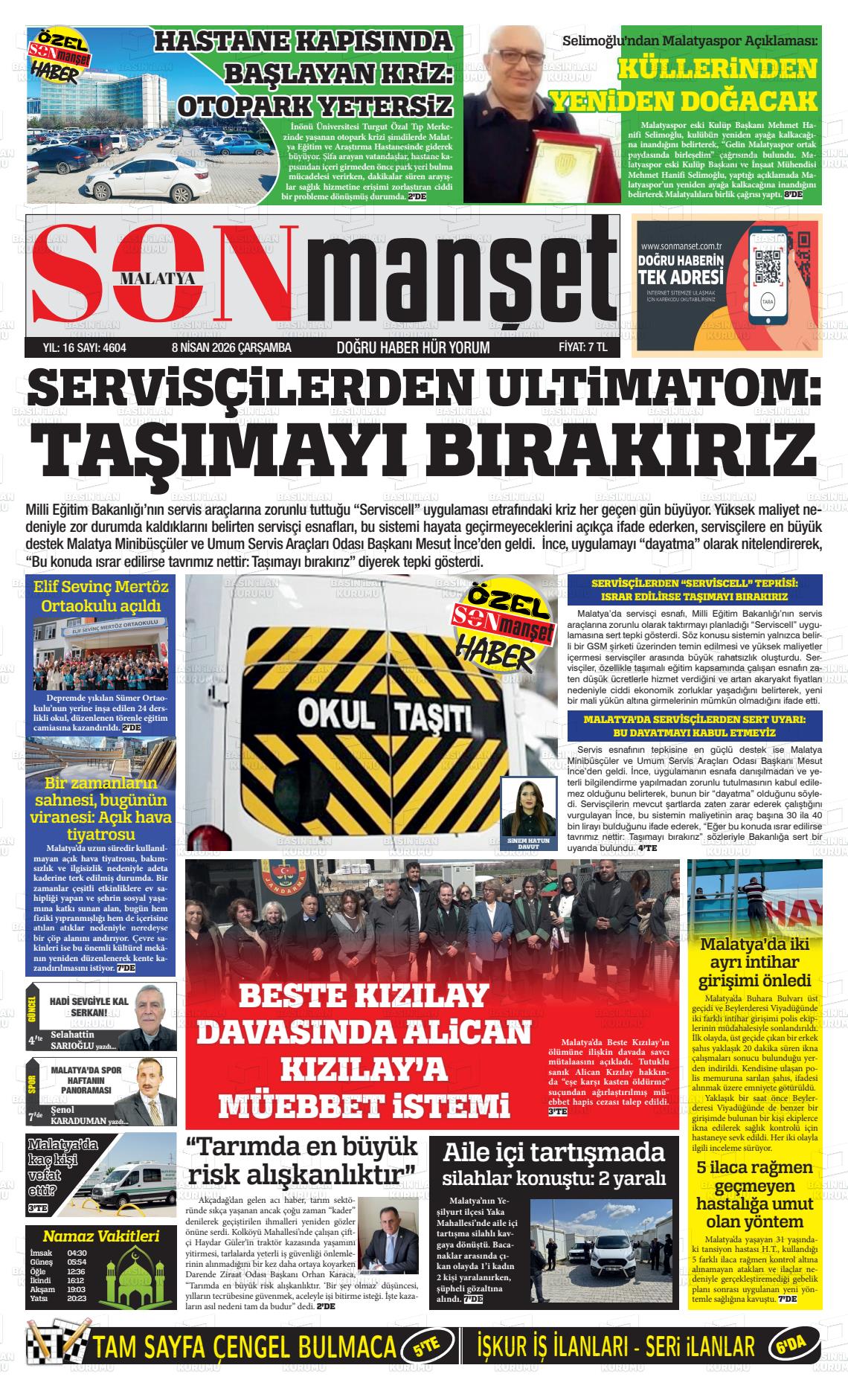 Malatya Busabah 08.04.2026