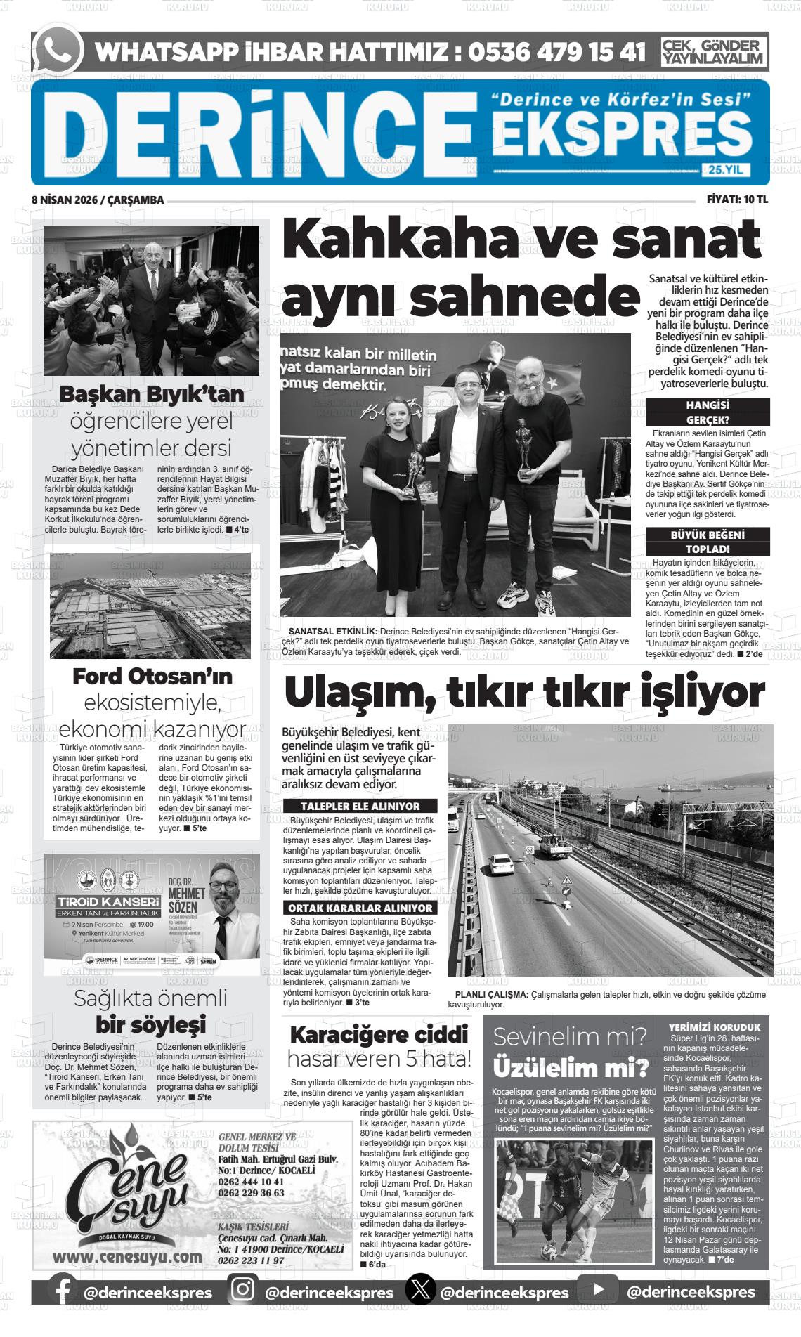 Kocaeli Derinceekspres 08.04.2026