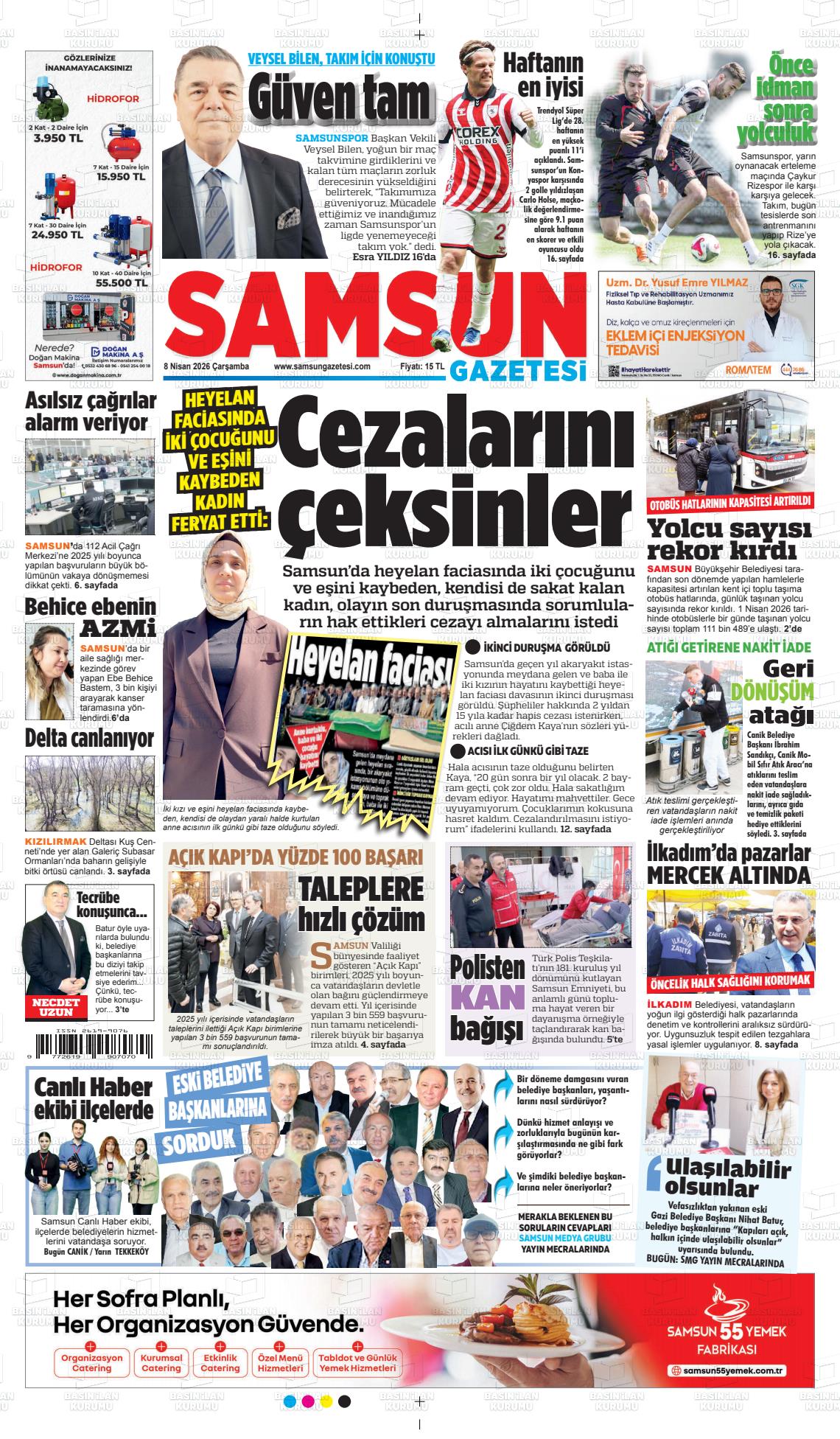 Samsun Ekip 08.04.2026
