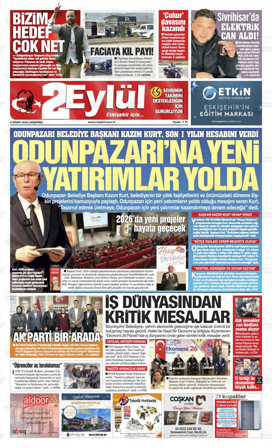 Eskisehir 2 Eylul 08.04.2026