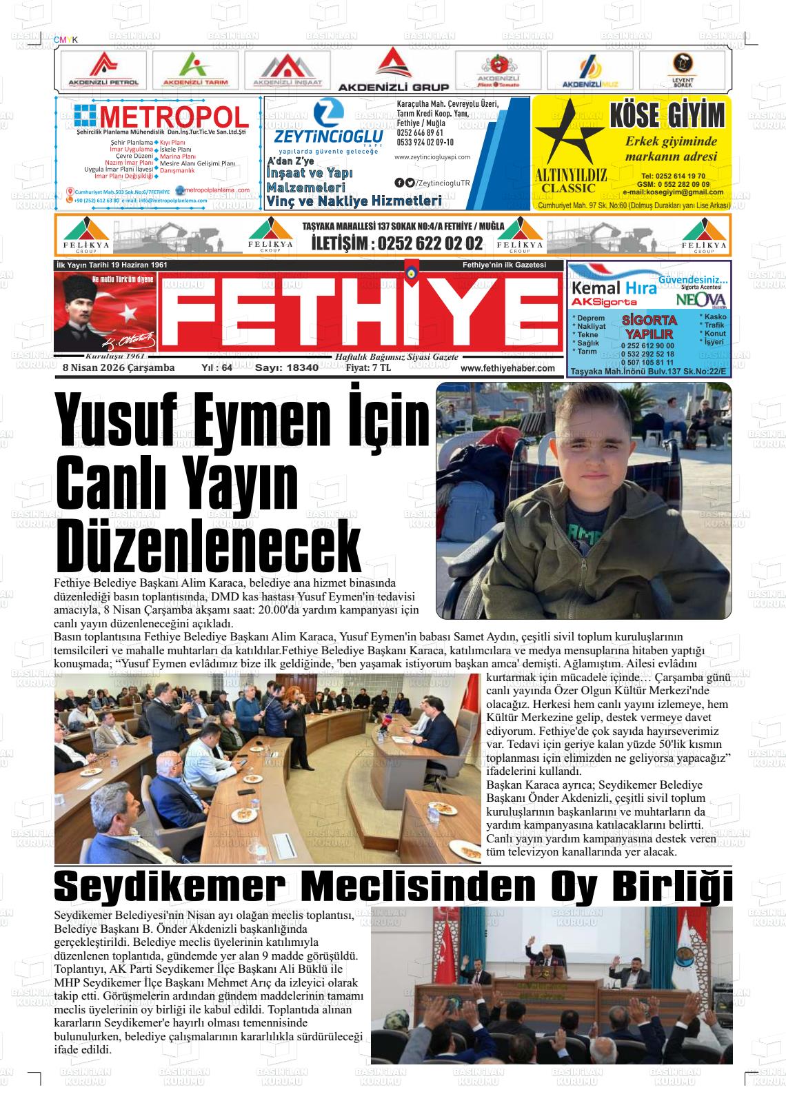 Mugla Fethiye 08.04.2026