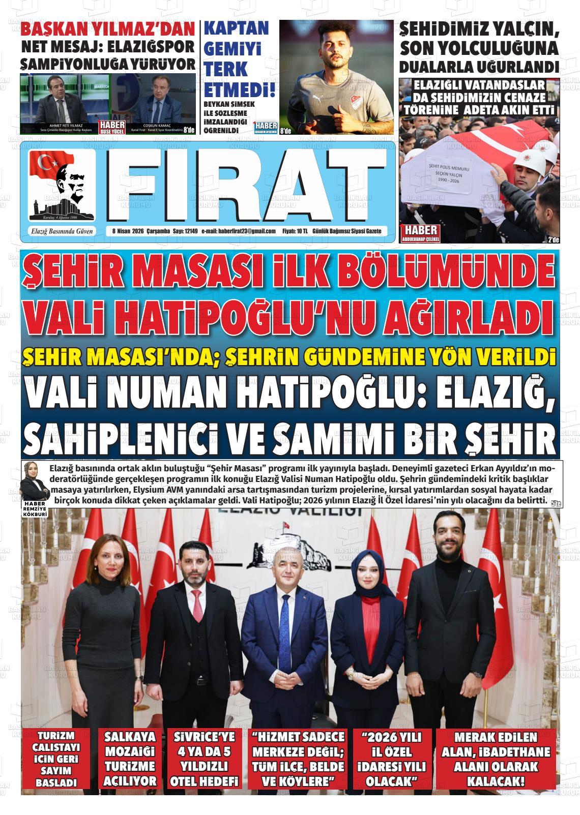 Elazig Firatgazetesi 08.04.2026