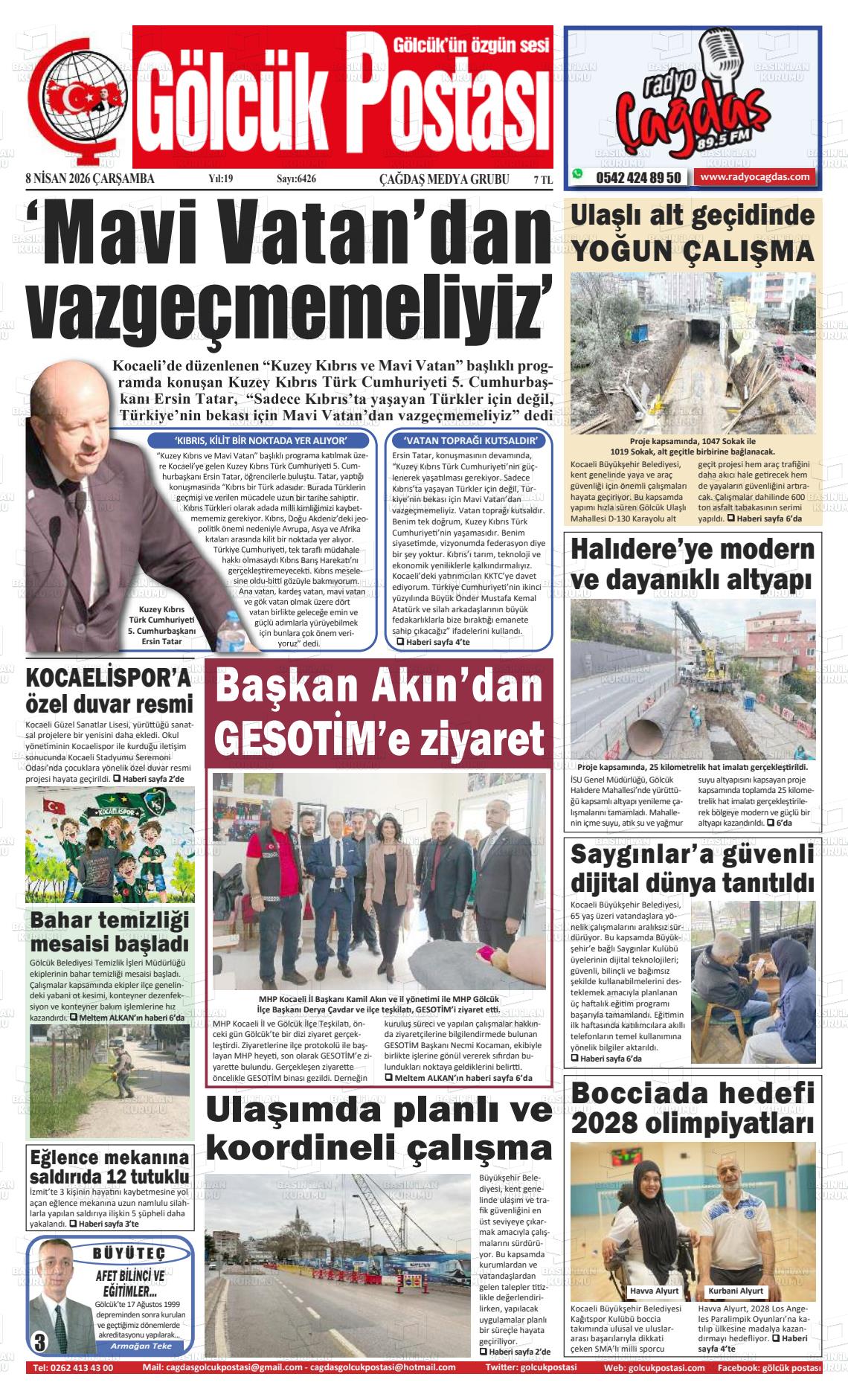 Kocaeli Golcukpostasi 08.04.2026