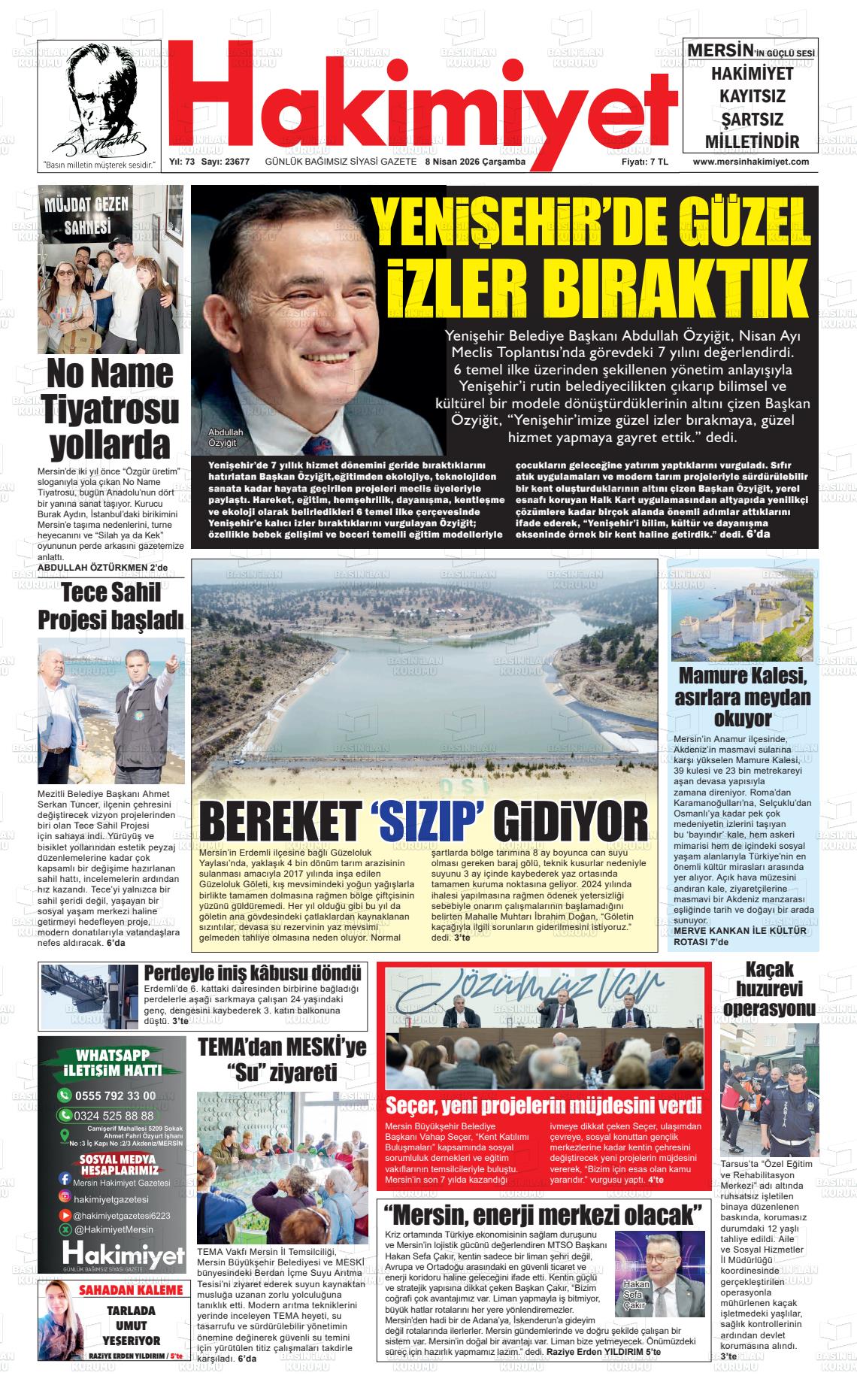 Konya Hakimiyet 08.04.2026