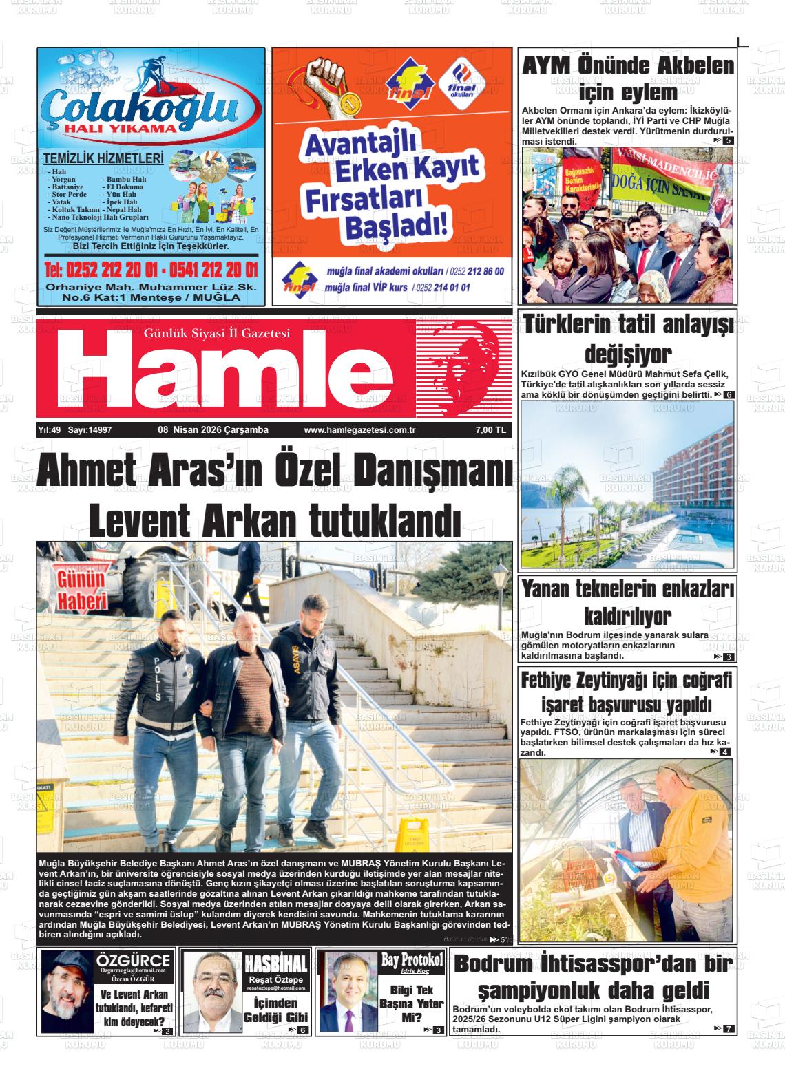Mugla Hamle 08.04.2026