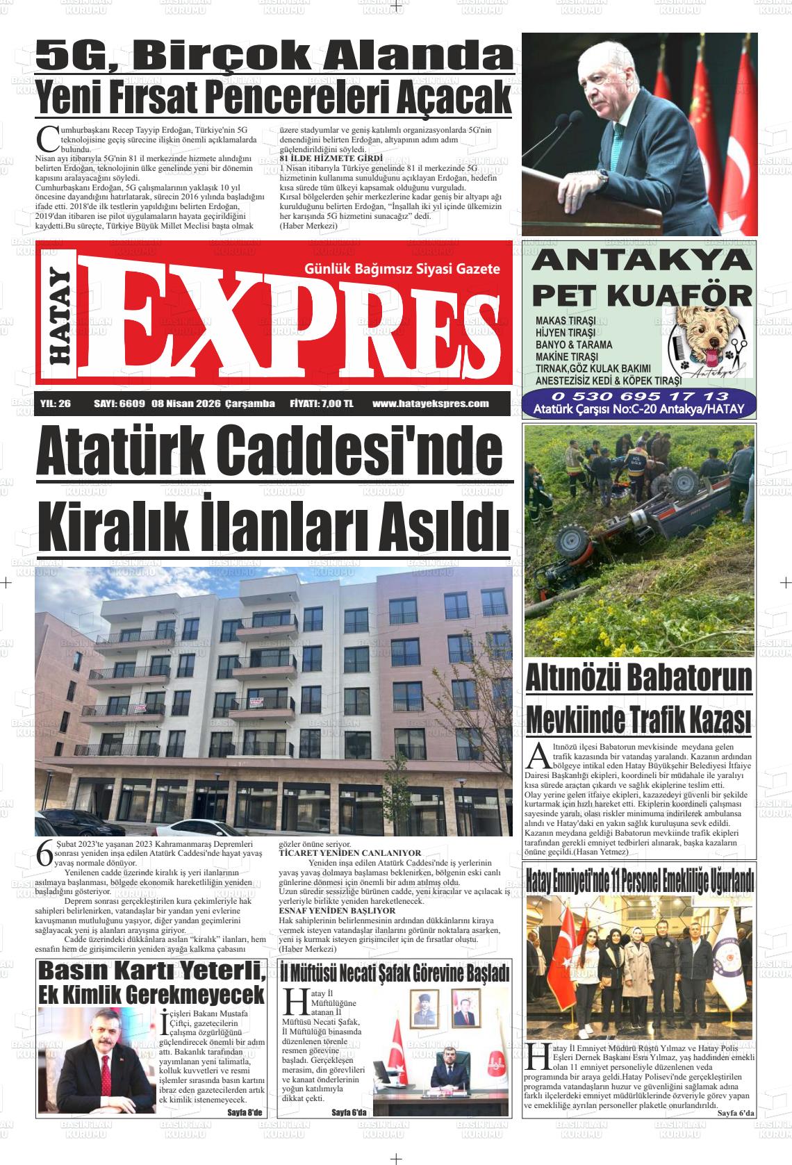 Hatay Expres 08.04.2026