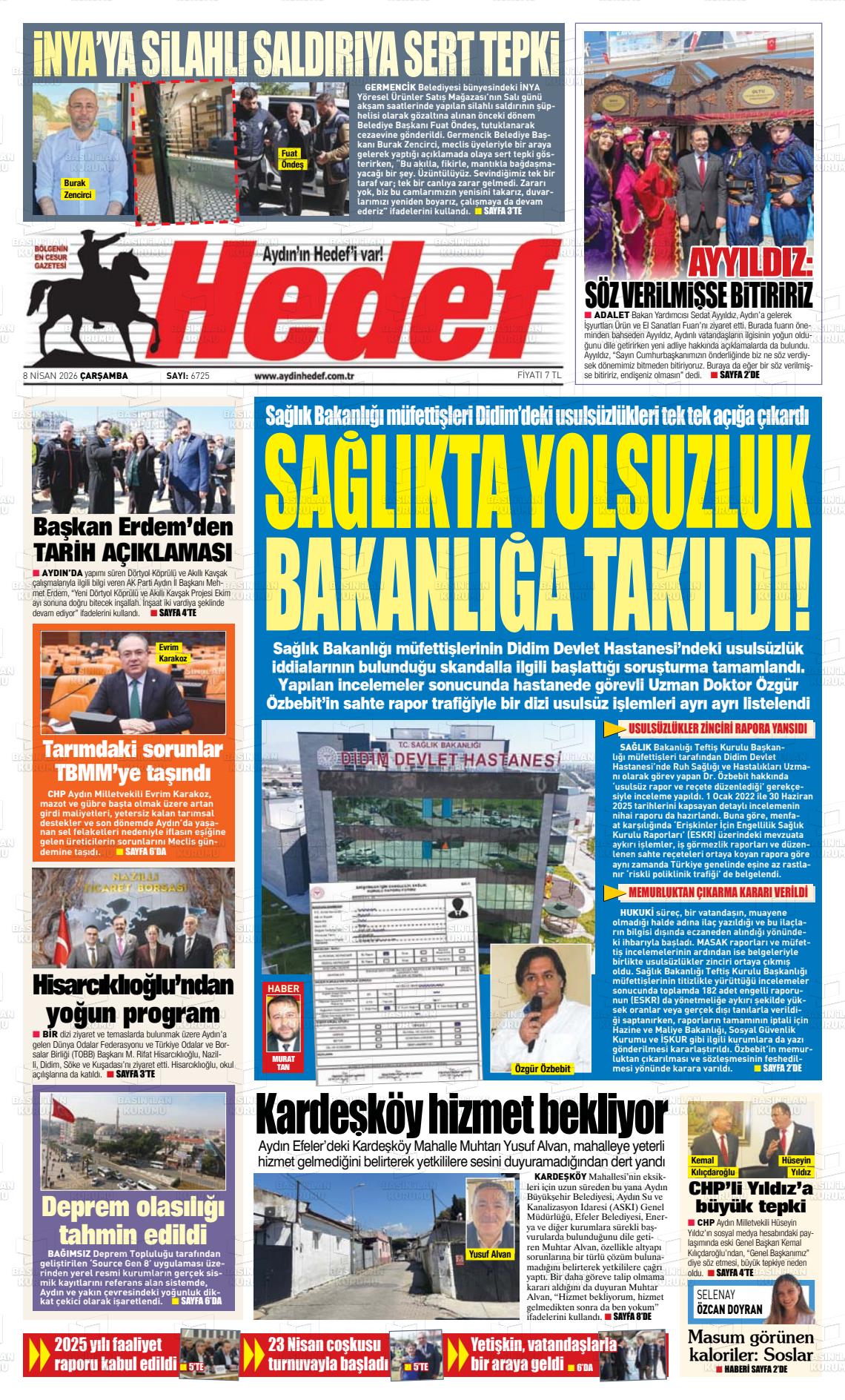Canakkale Hedef 08.04.2026