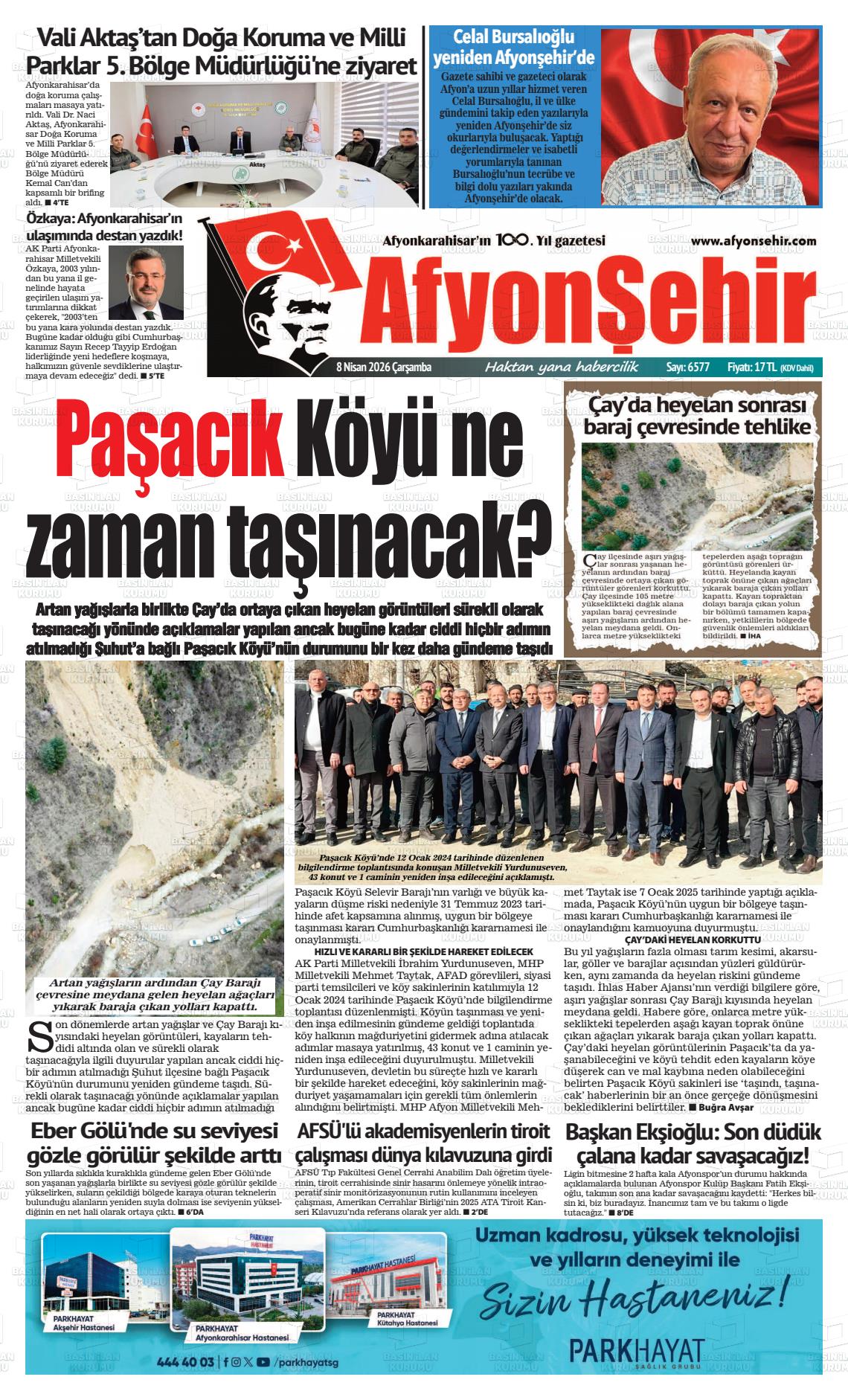 Afyonkarahisar Hisar 08.04.2026