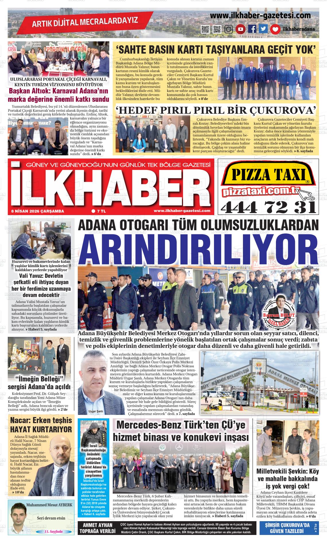 Adana Ilkhaber 08.04.2026