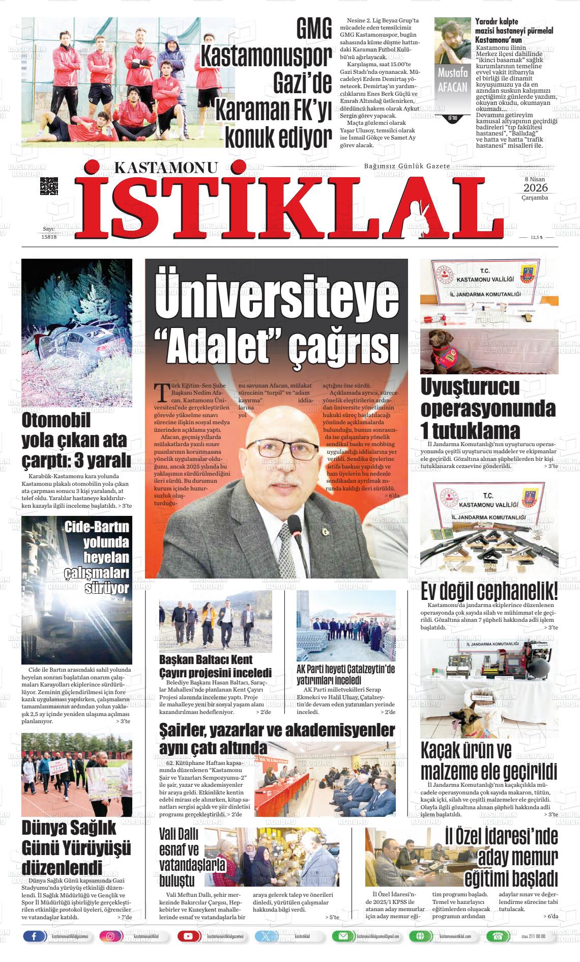 Kastamonu 08.04.2026