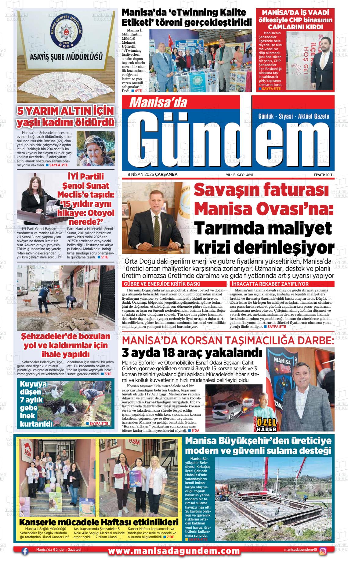 Manisa Dagundem 08.04.2026