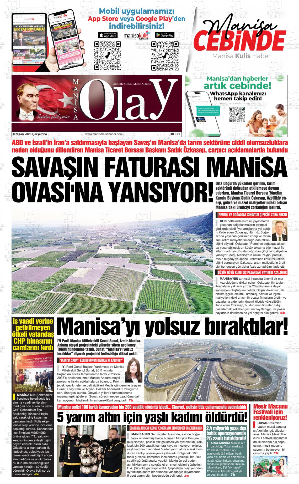 Manisa Olay 08.04.2026