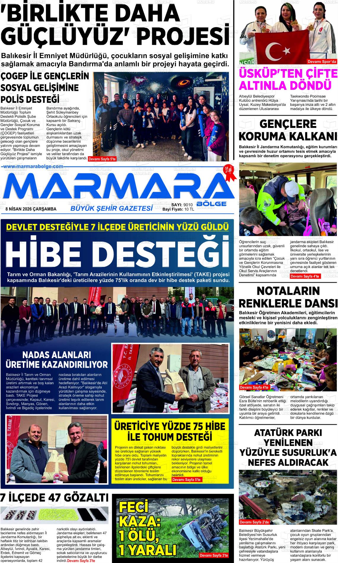 Balikesir Marmarabolge 08.04.2026