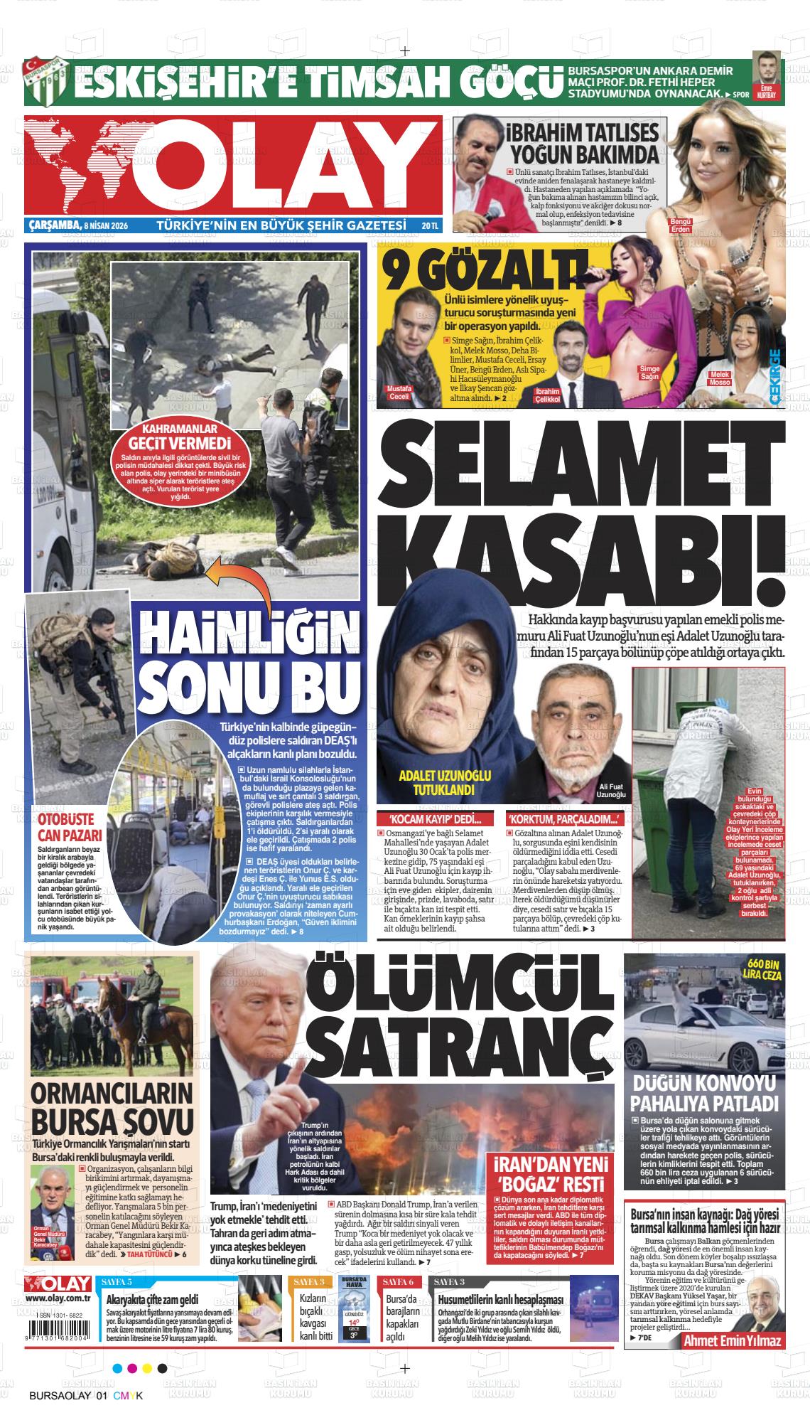 Hatay Olay 08.04.2026