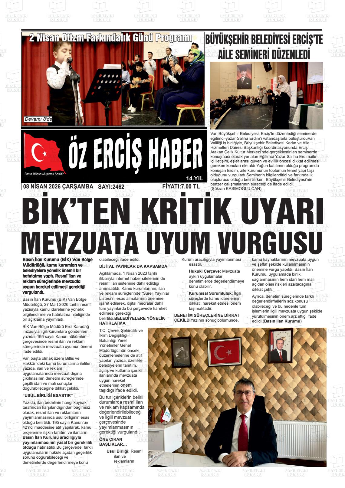 Van Ozercishaber 08.04.2026