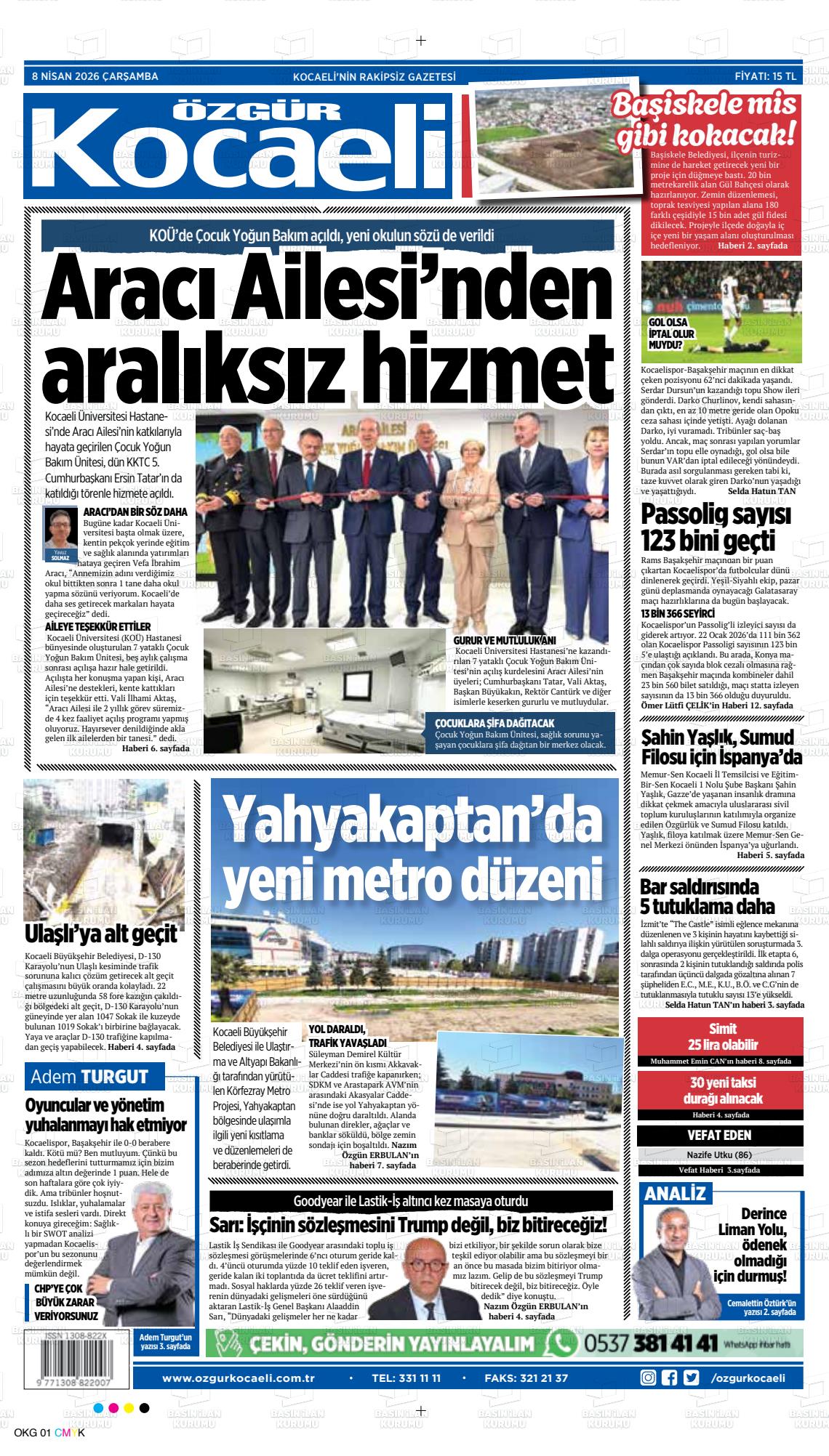 Kocaeli Ozgur 08.04.2026