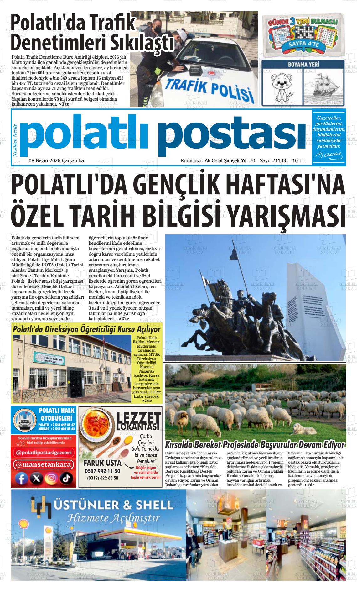 Ankara Polatlipostasi 08.04.2026