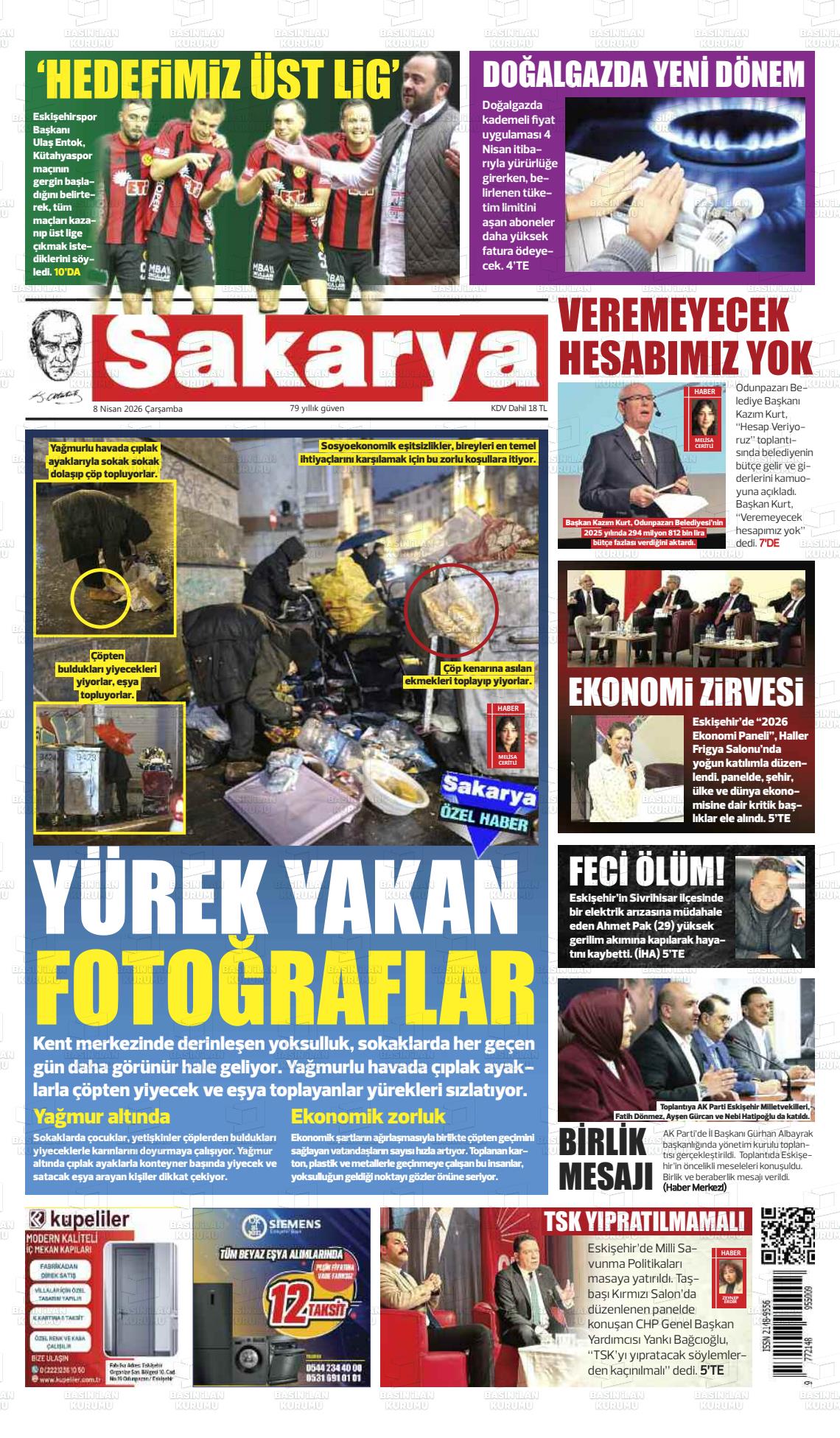 Eskisehir Sakarya 08.04.2026