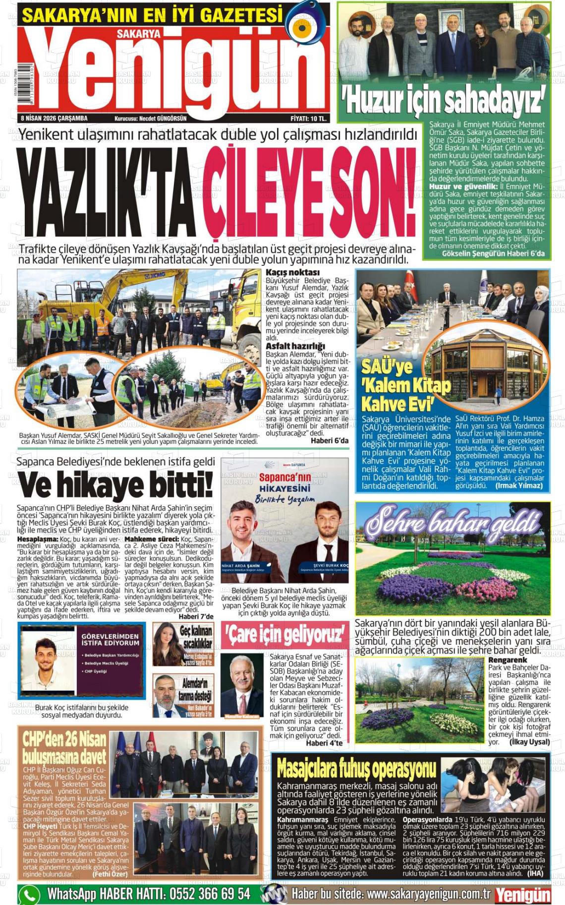 Sakarya Yenigun 08.04.2026