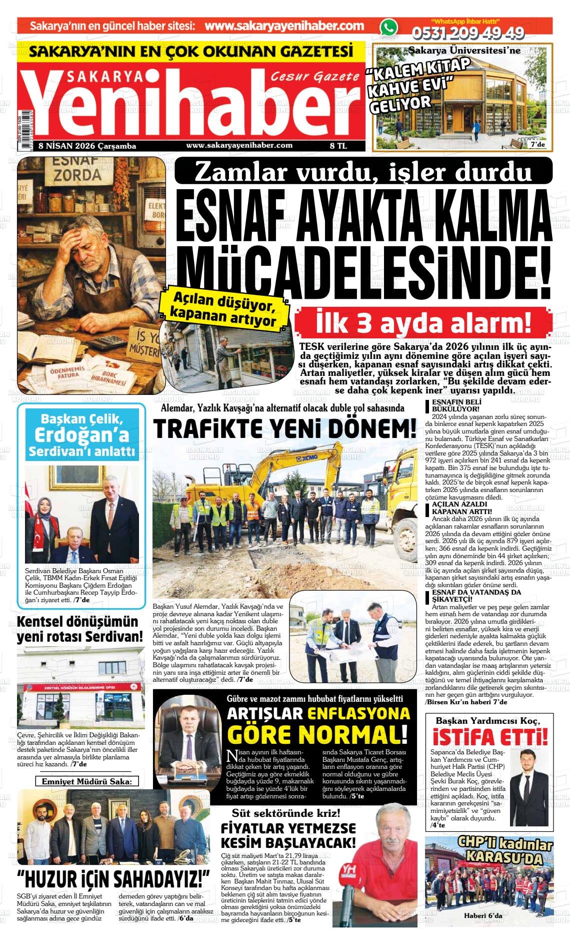 Sakarya Yenihaber 08.04.2026