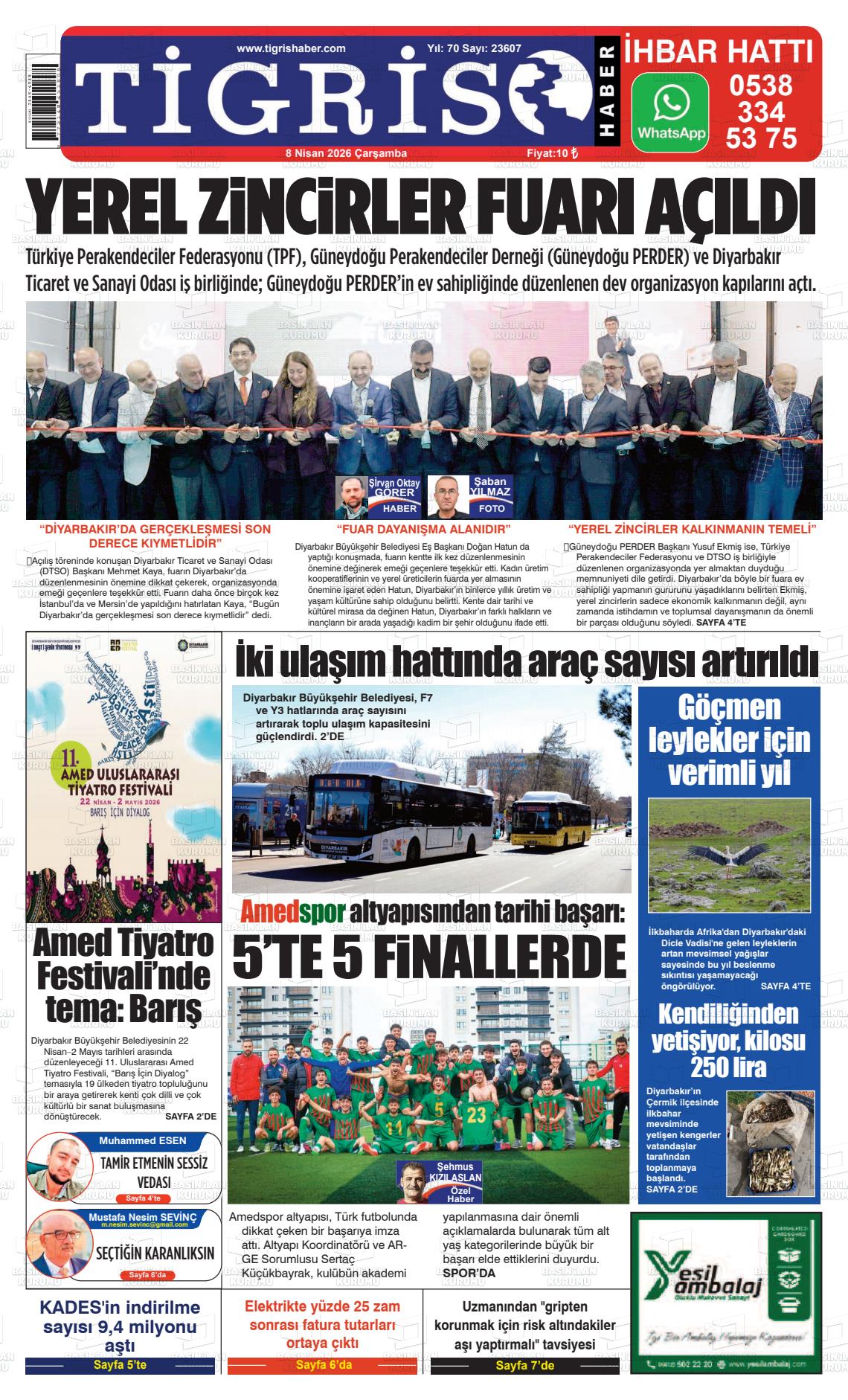 Diyarbakir Tirgis 08.04.2026