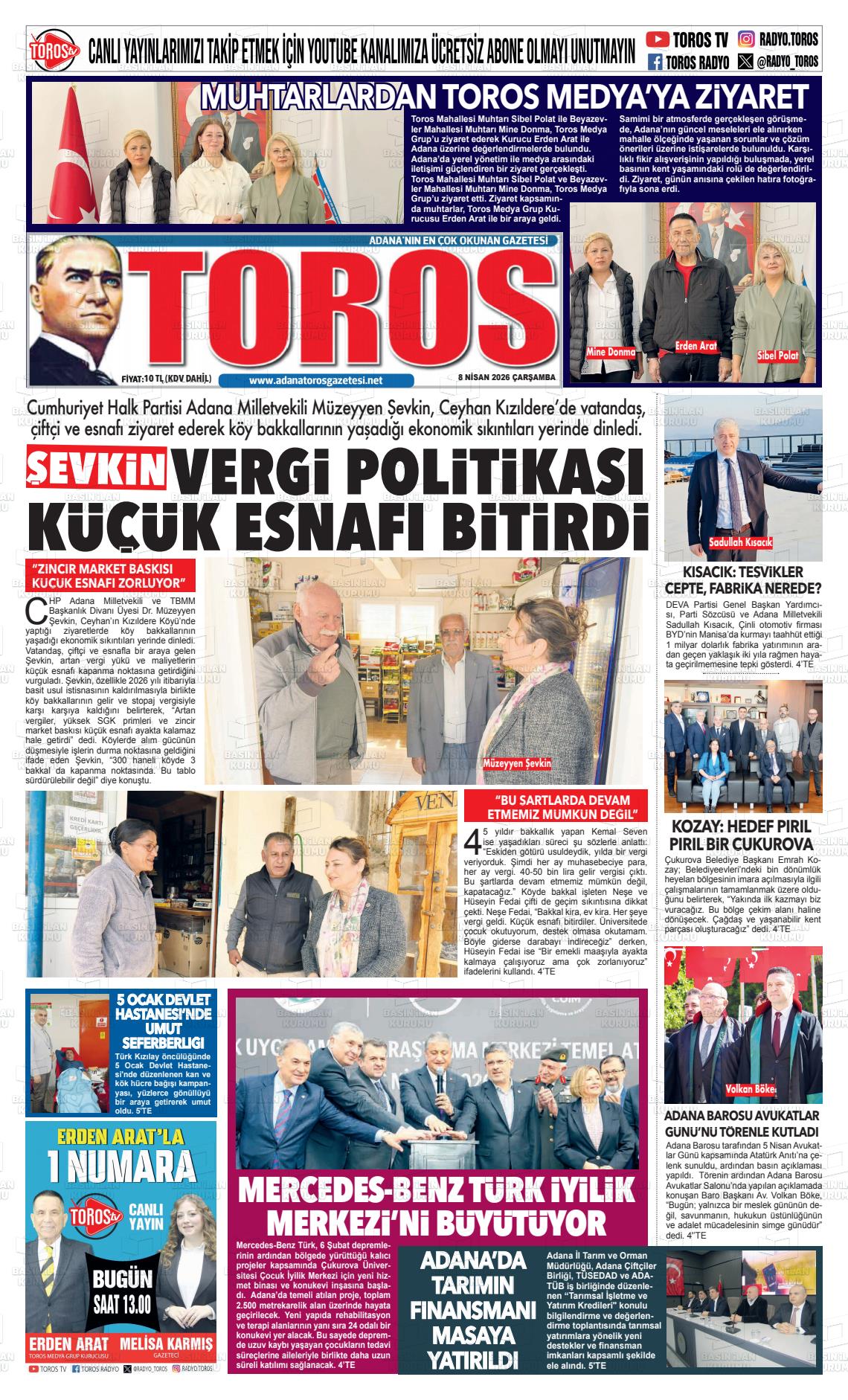 Antalya Toros 08.04.2026