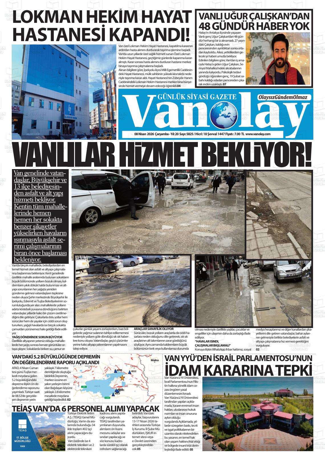 Van Olay 08.04.2026