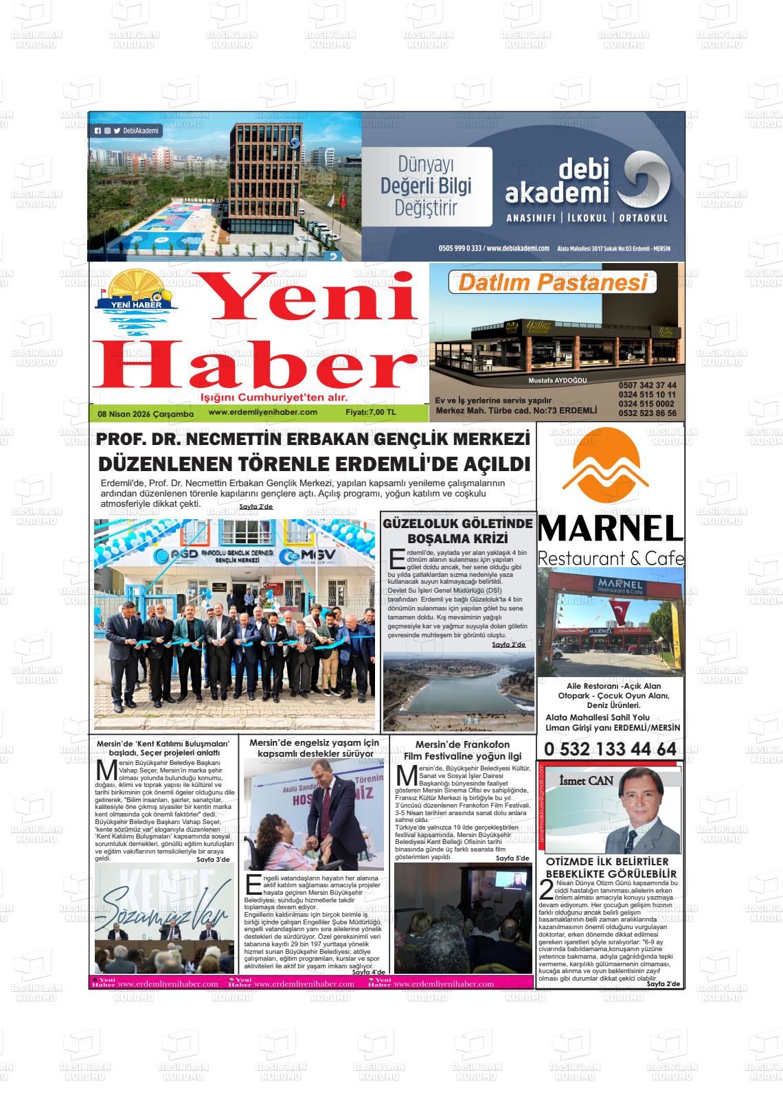 Konya Yenihaber 08.04.2026