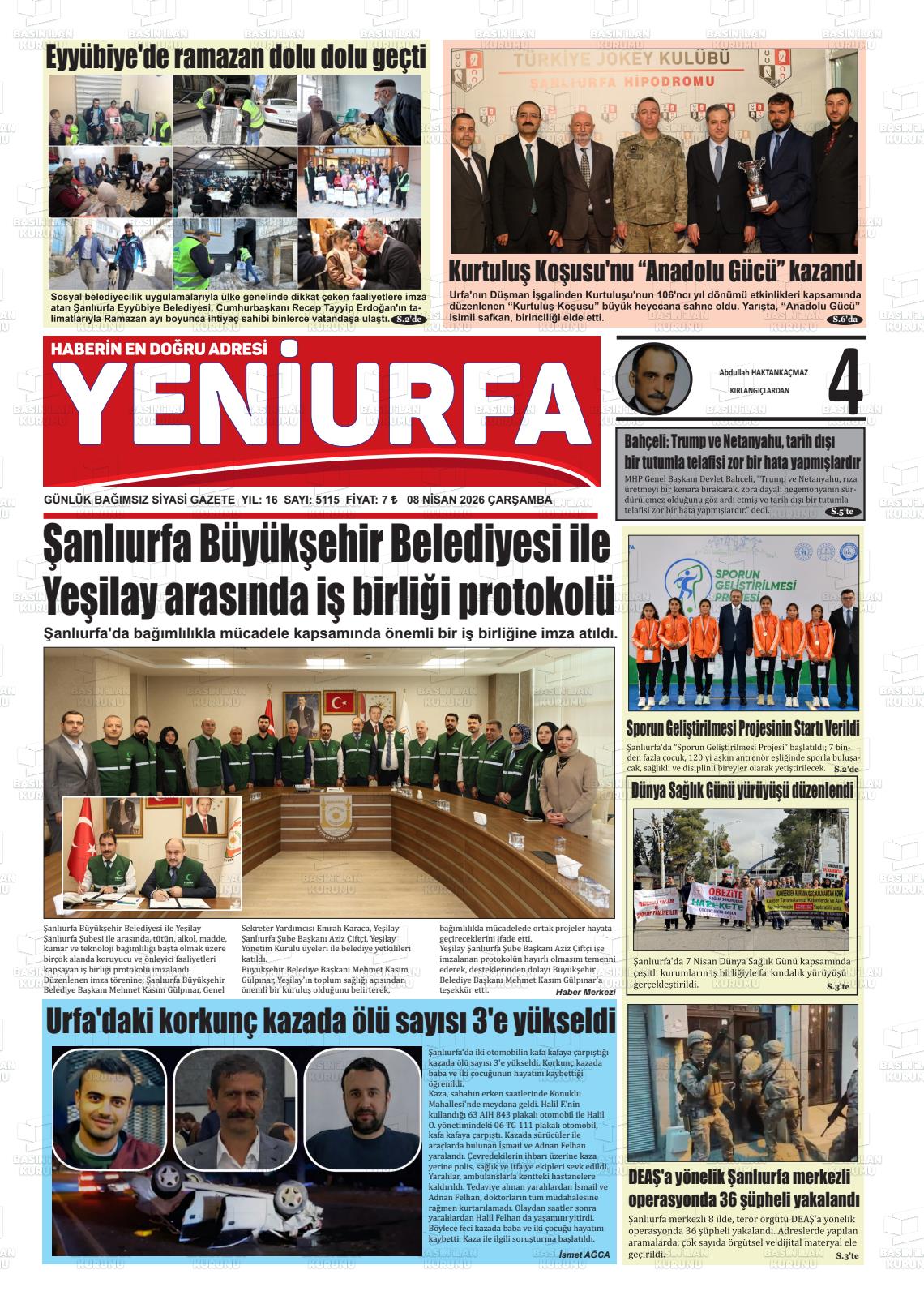 Sanliurfa Yeniurfa 08.04.2026