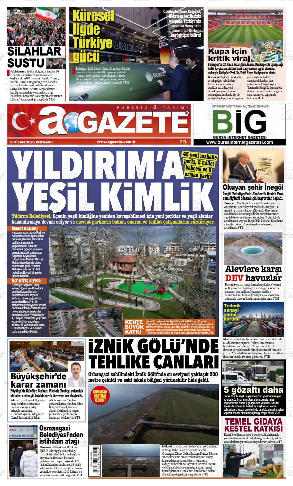 Bursa Agazete 09.04.2026