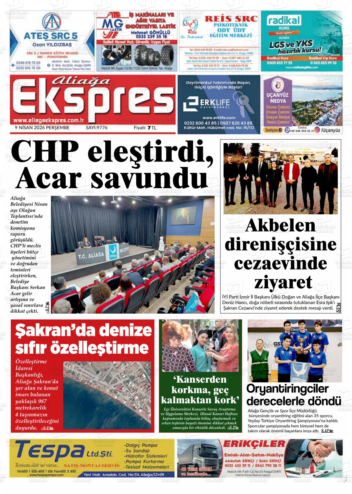 Izmir Aliagaekspres 09.04.2026