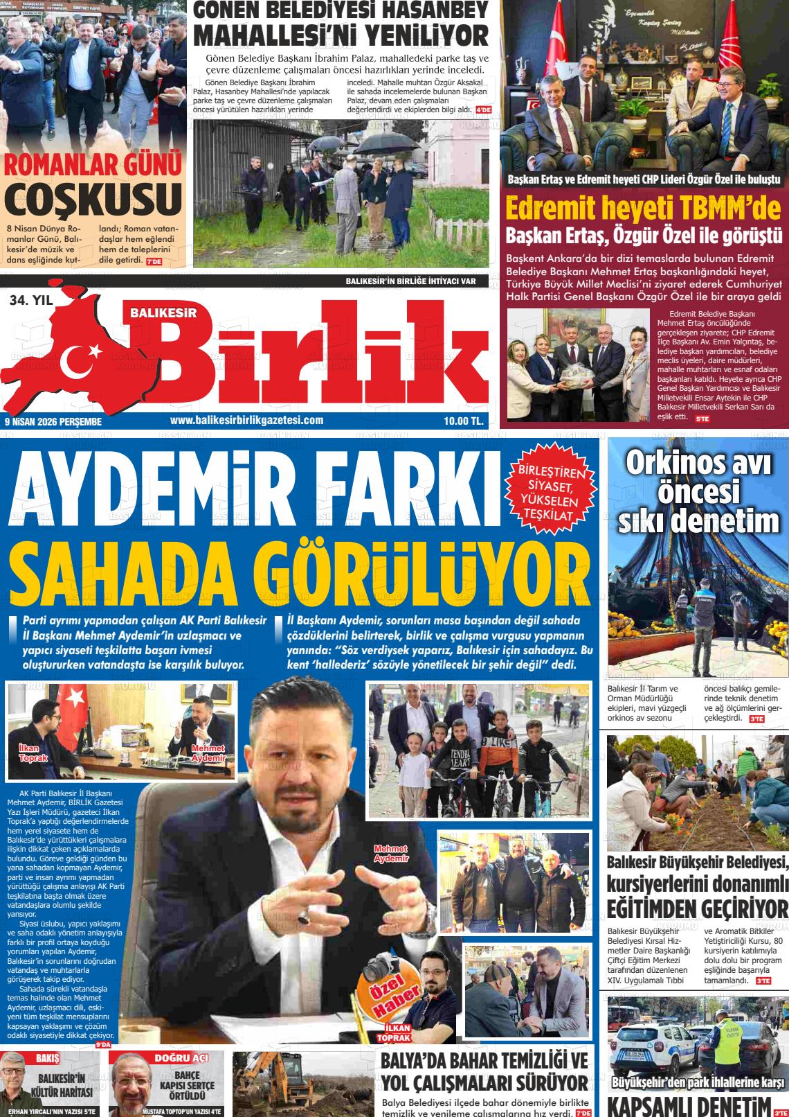 Balikesir Birlik 09.04.2026