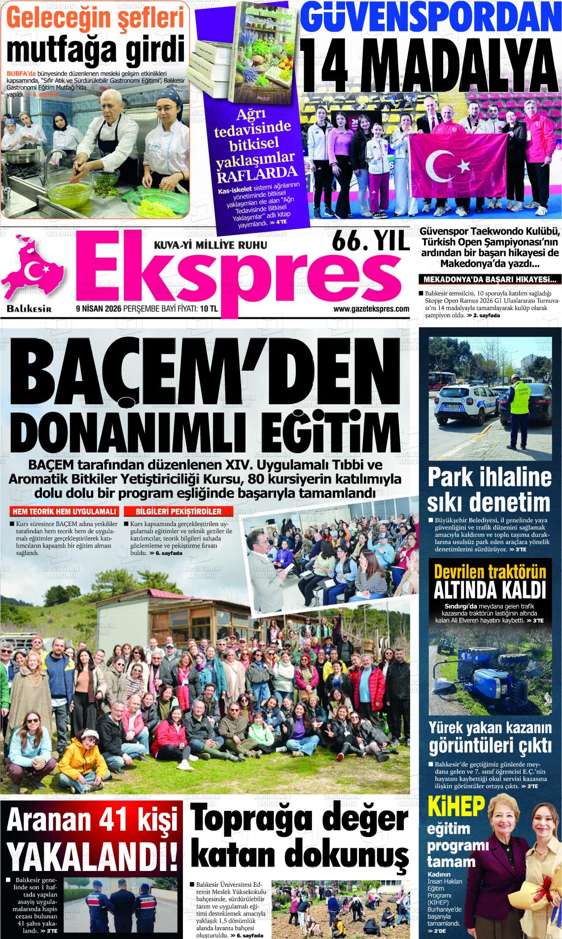 Balikesir Ekspres 09.04.2026