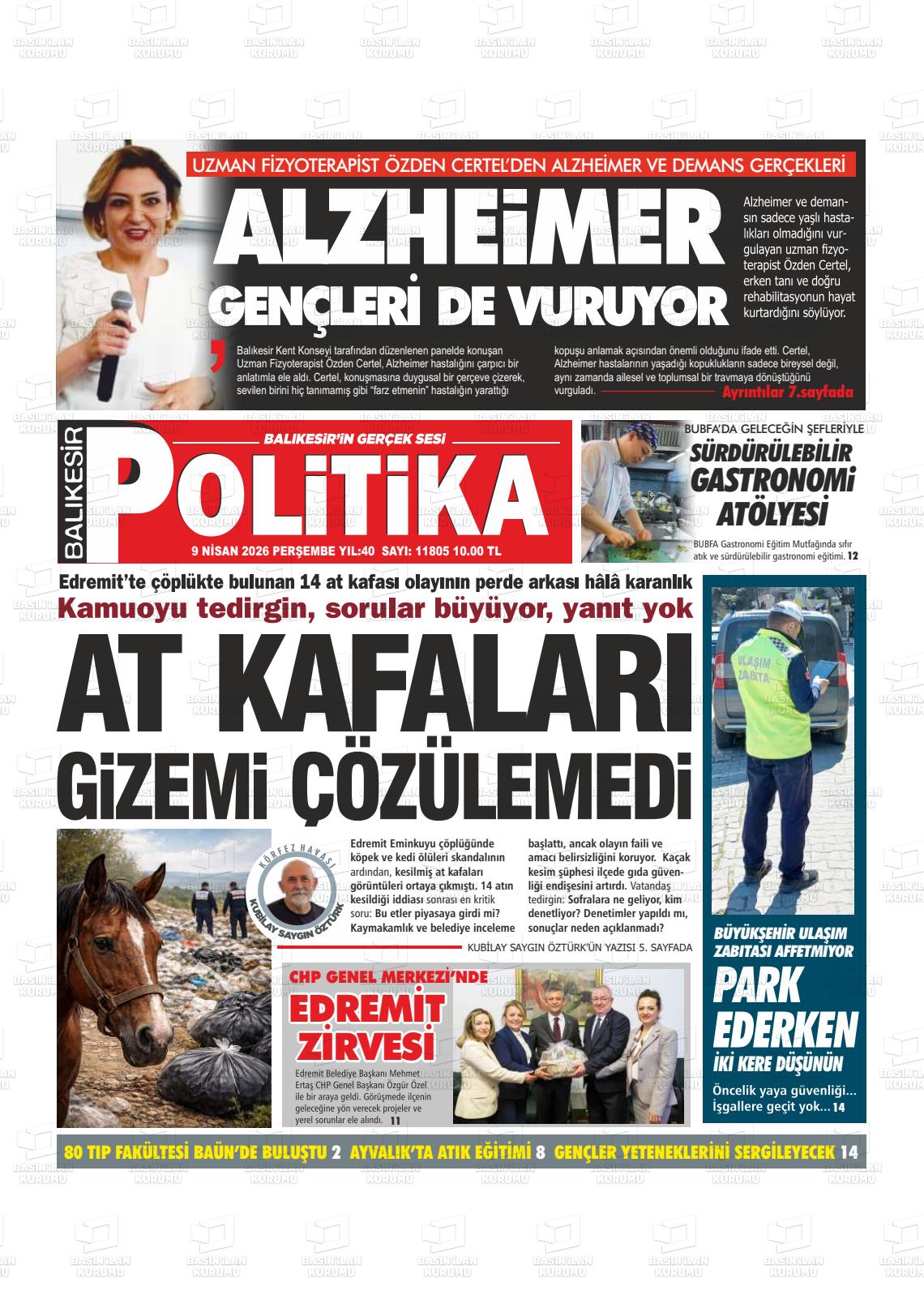 Balikesir Politika 09.04.2026