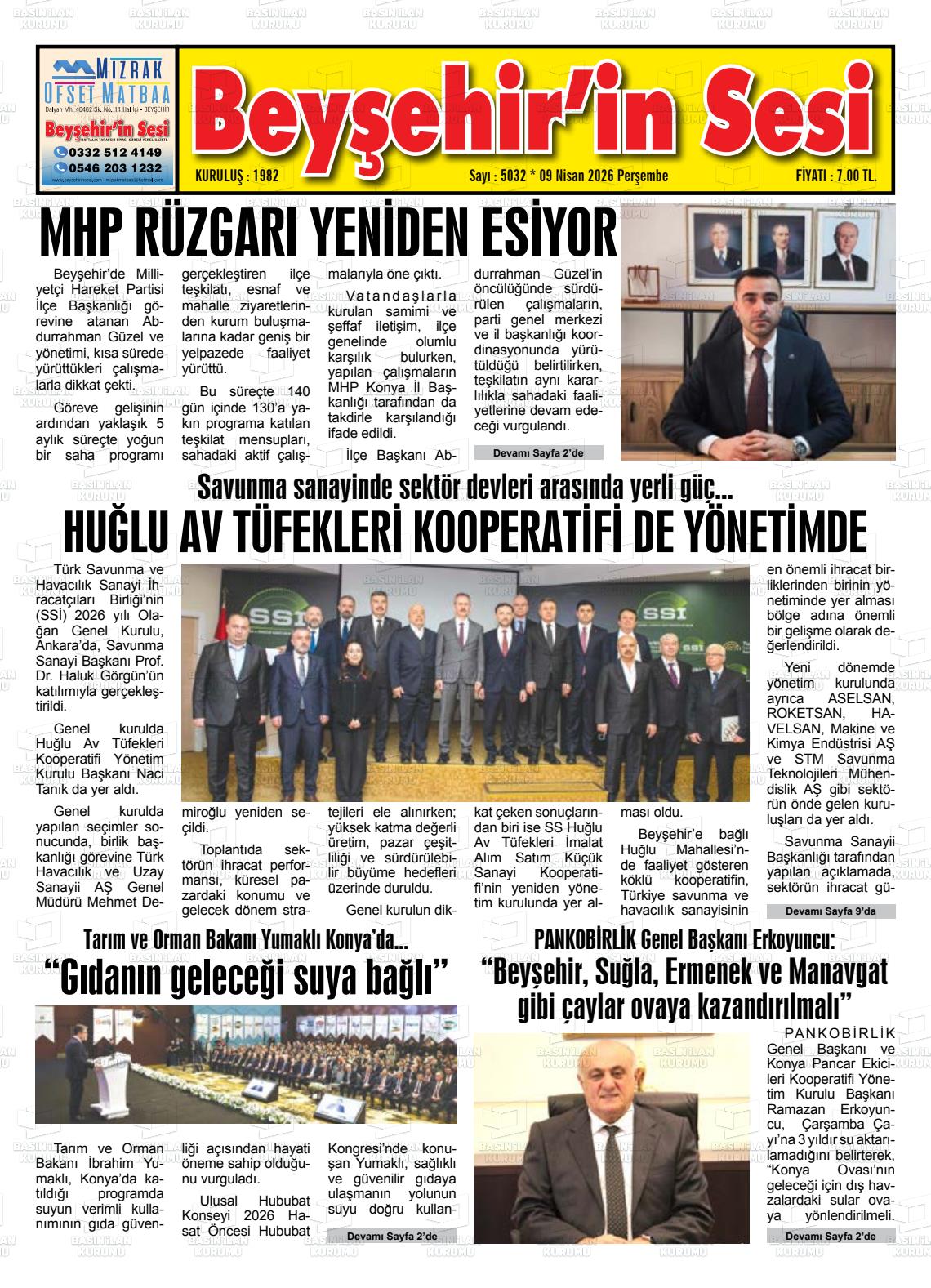 Konya Beysehirinsesi 09.04.2026