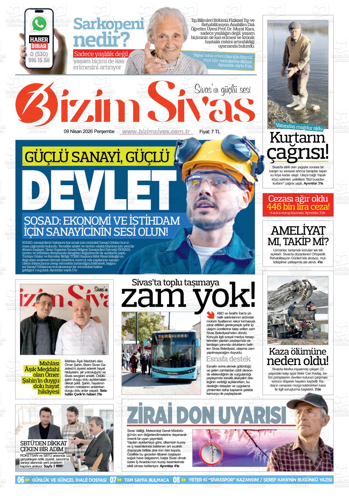 Sivas Bizim 09.04.2026