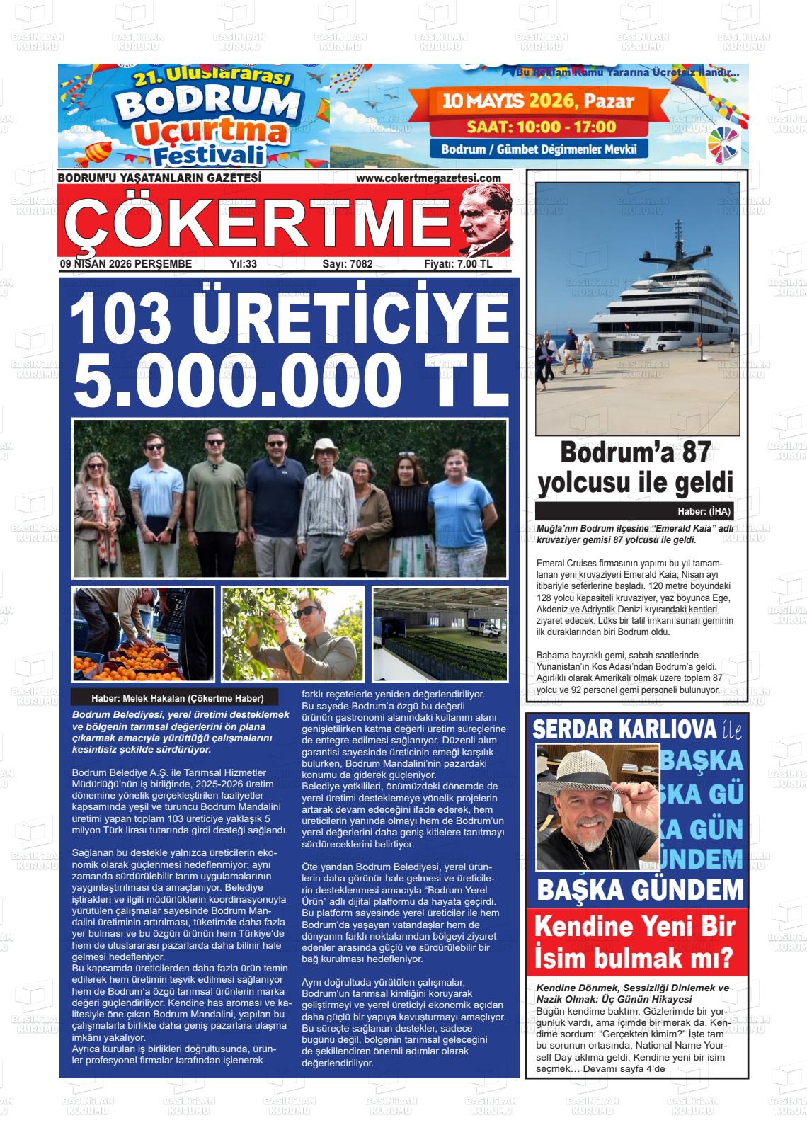 Mugla Cokertme 09.04.2026