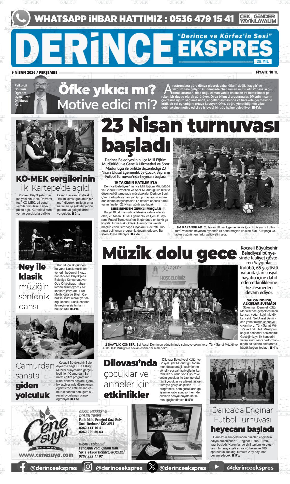 Kocaeli Derinceekspres 09.04.2026