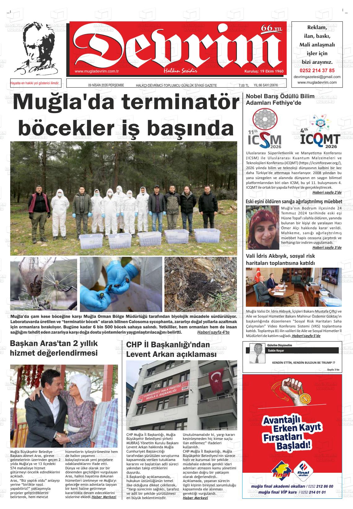 Tekirdag Devrim 09.04.2026