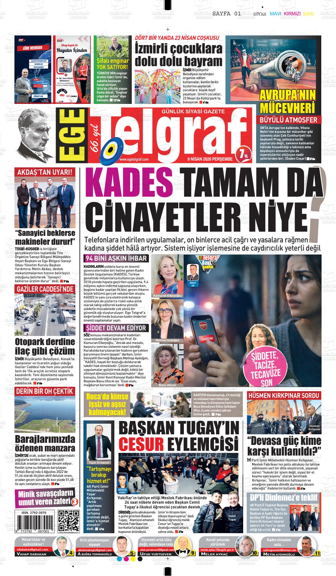 Izmir Egetelgraf 09.04.2026