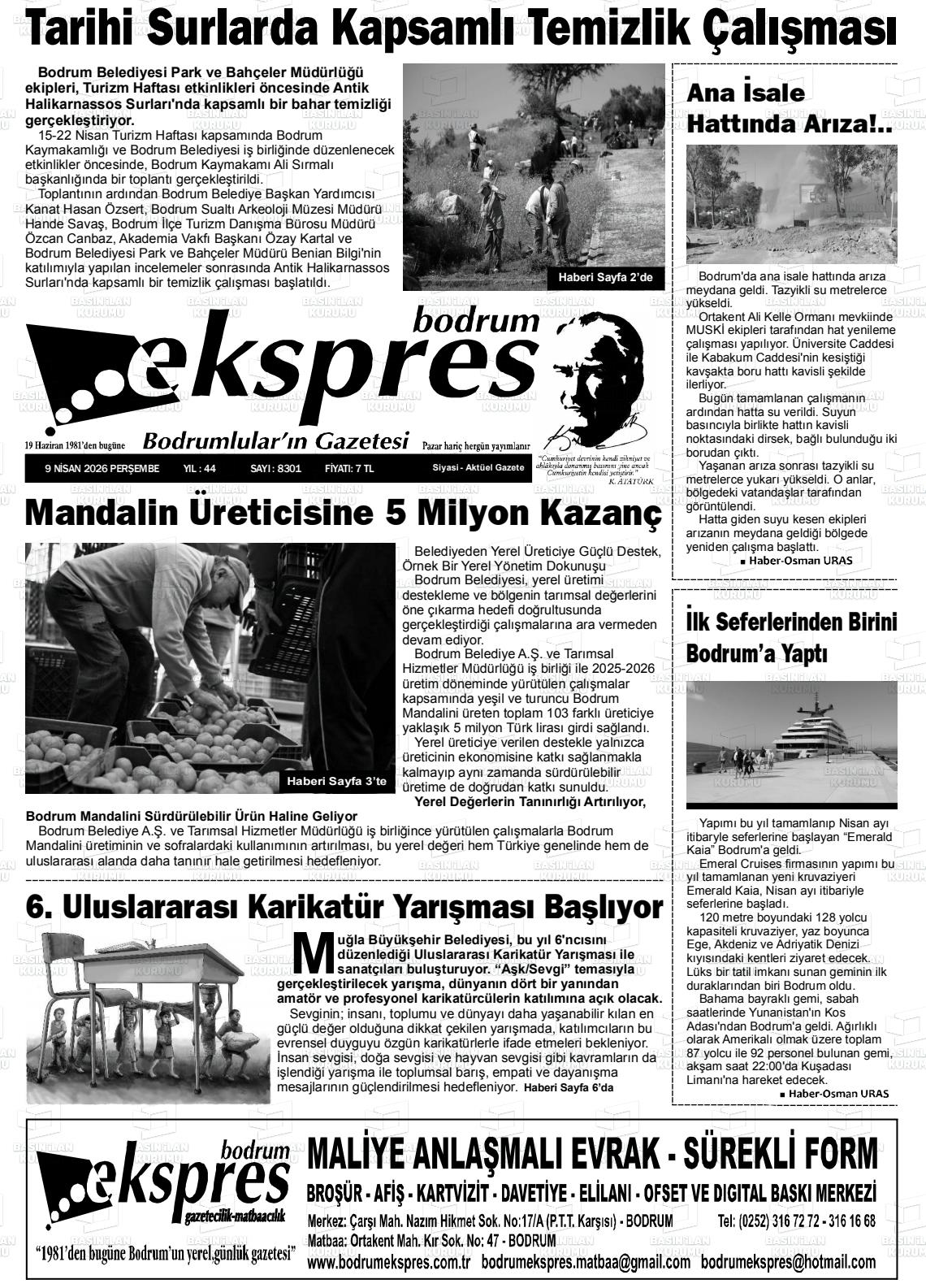 Mugla Ekspresbodrum 09.04.2026