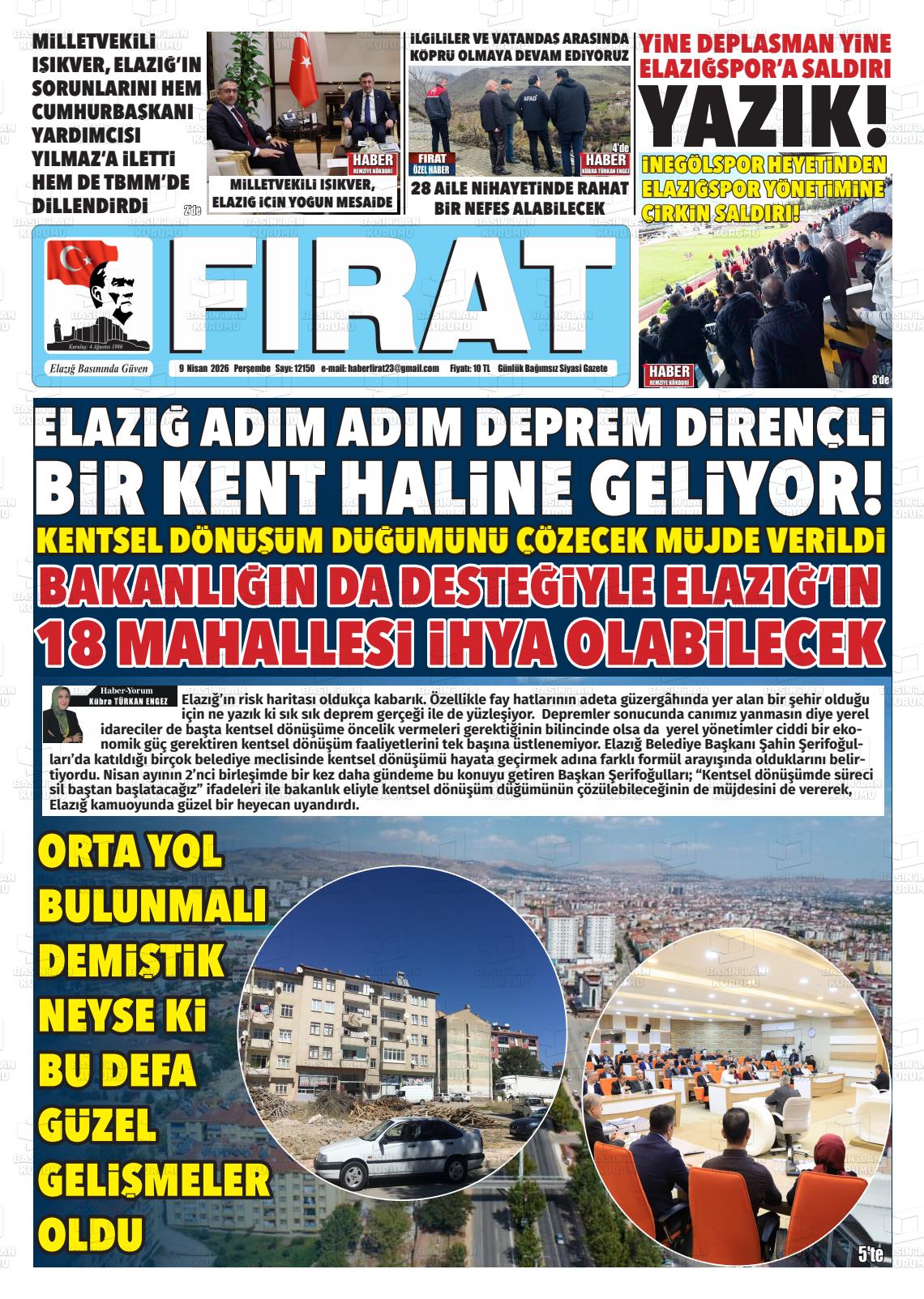Elazig Firatgazetesi 09.04.2026