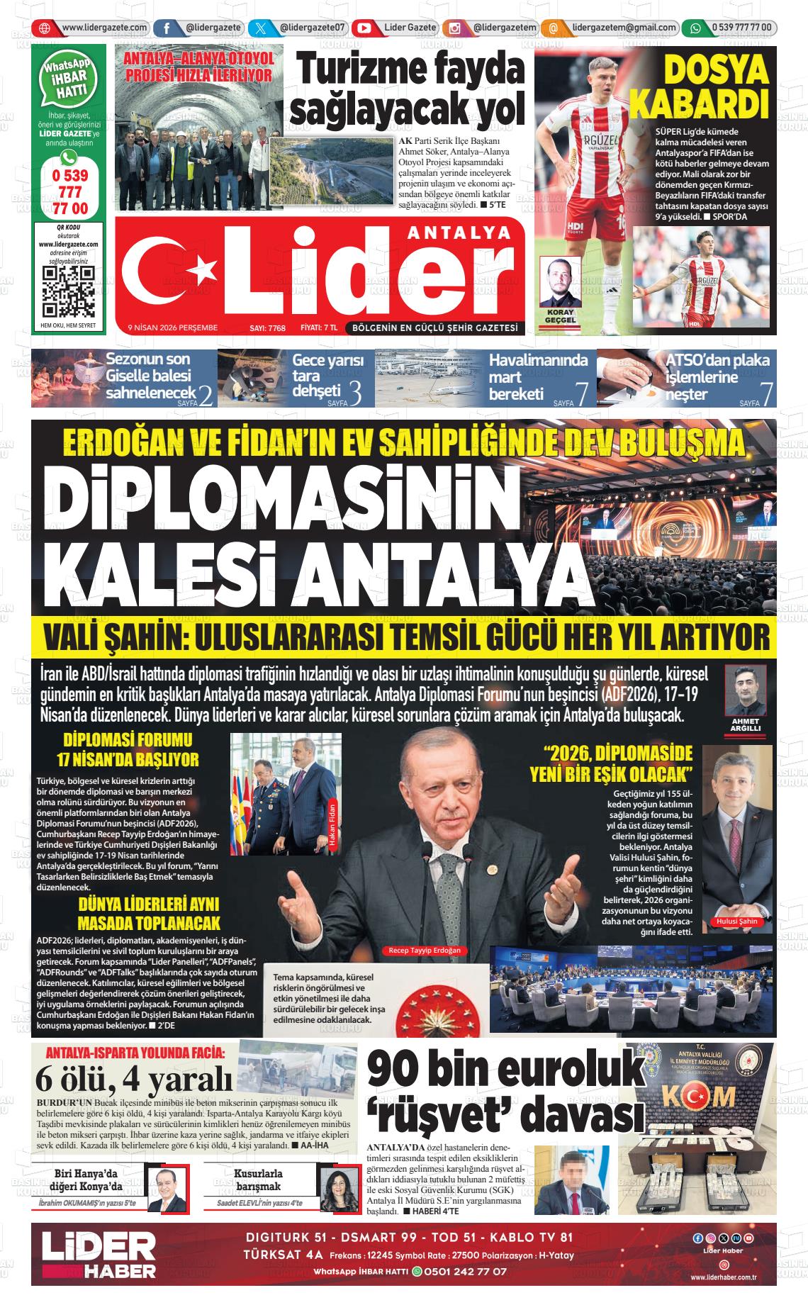 Antalya Gazetebir 09.04.2026
