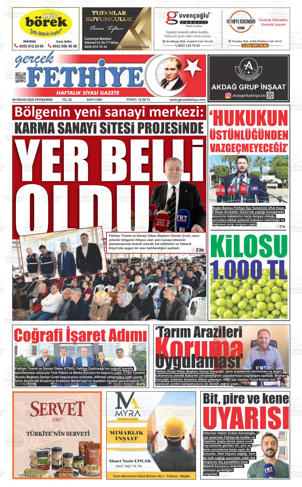 Mugla Gercekfethiye 09.04.2026