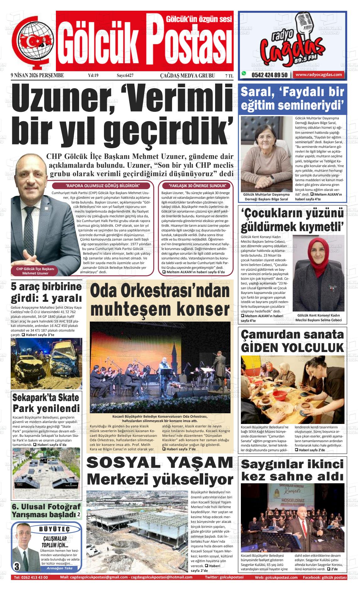 Kocaeli Golcukpostasi 09.04.2026
